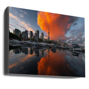 Burn in Toronto Canvas Print-Canvas Print-DECOROLALA