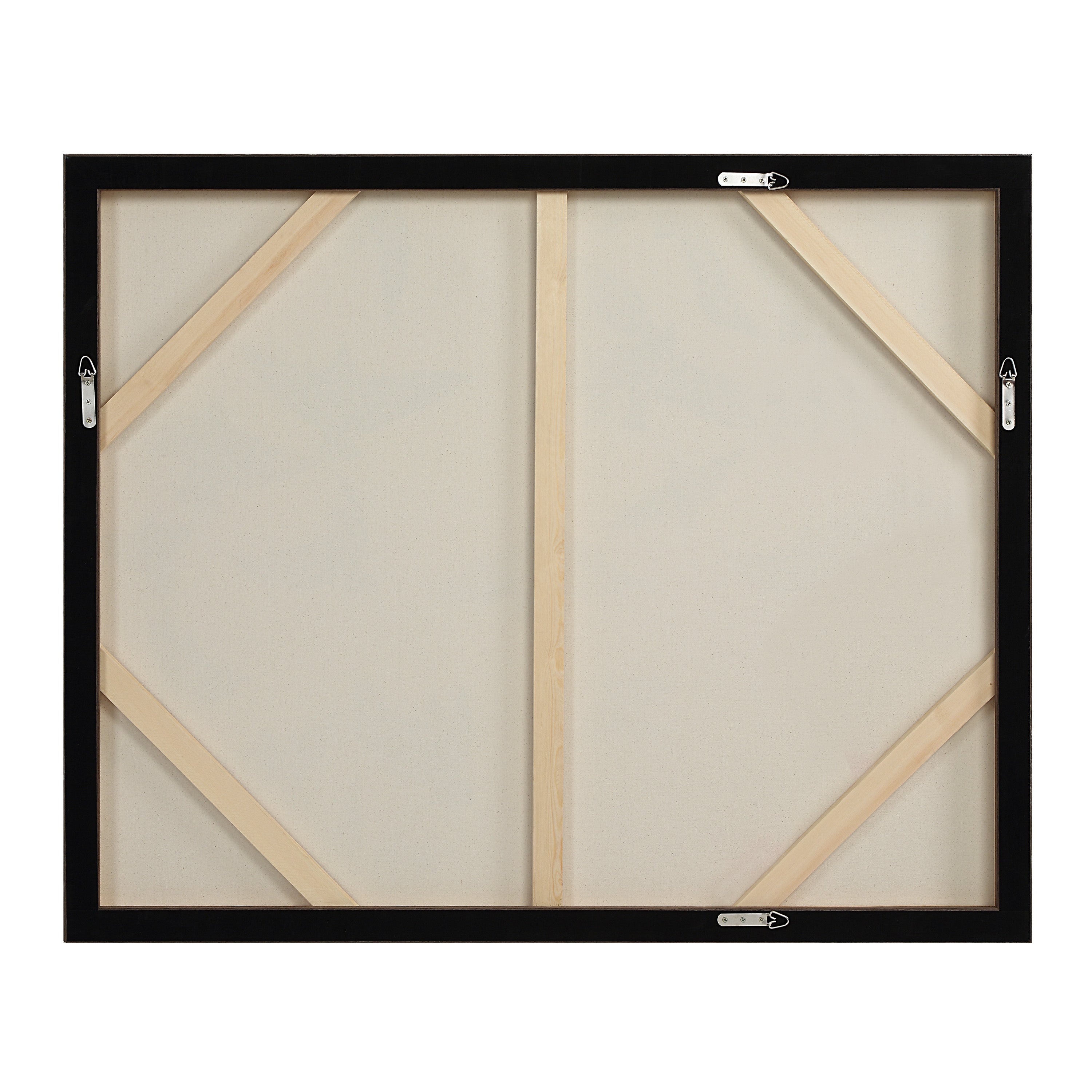 Busan 50" H x 40" W Canvas Art, White-Canvas Art-DECOROLALA