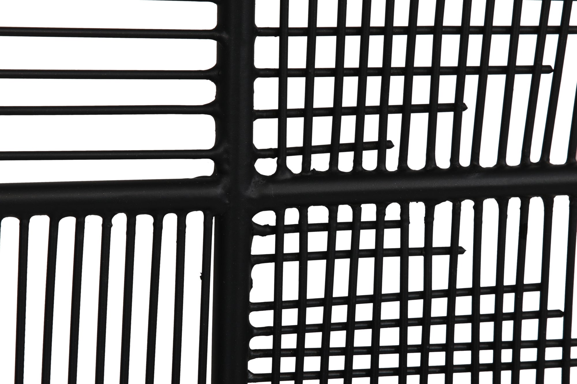 Byers 51.5" Wide Wall Art, Black Powder-Wall Art-DECOROLALA