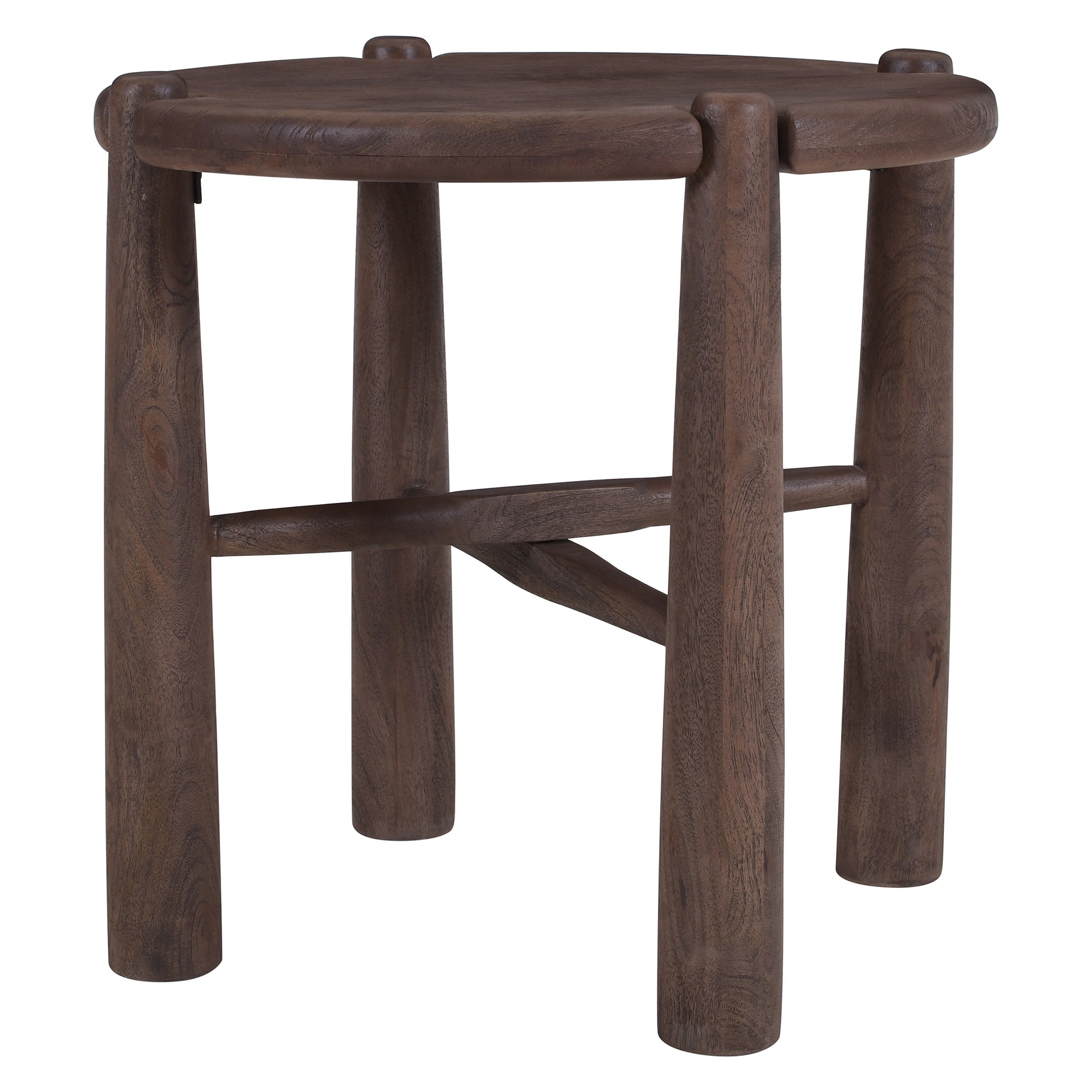 CARLYN-ACCENT TABLE-DARK WALNUT-DECOROLALA