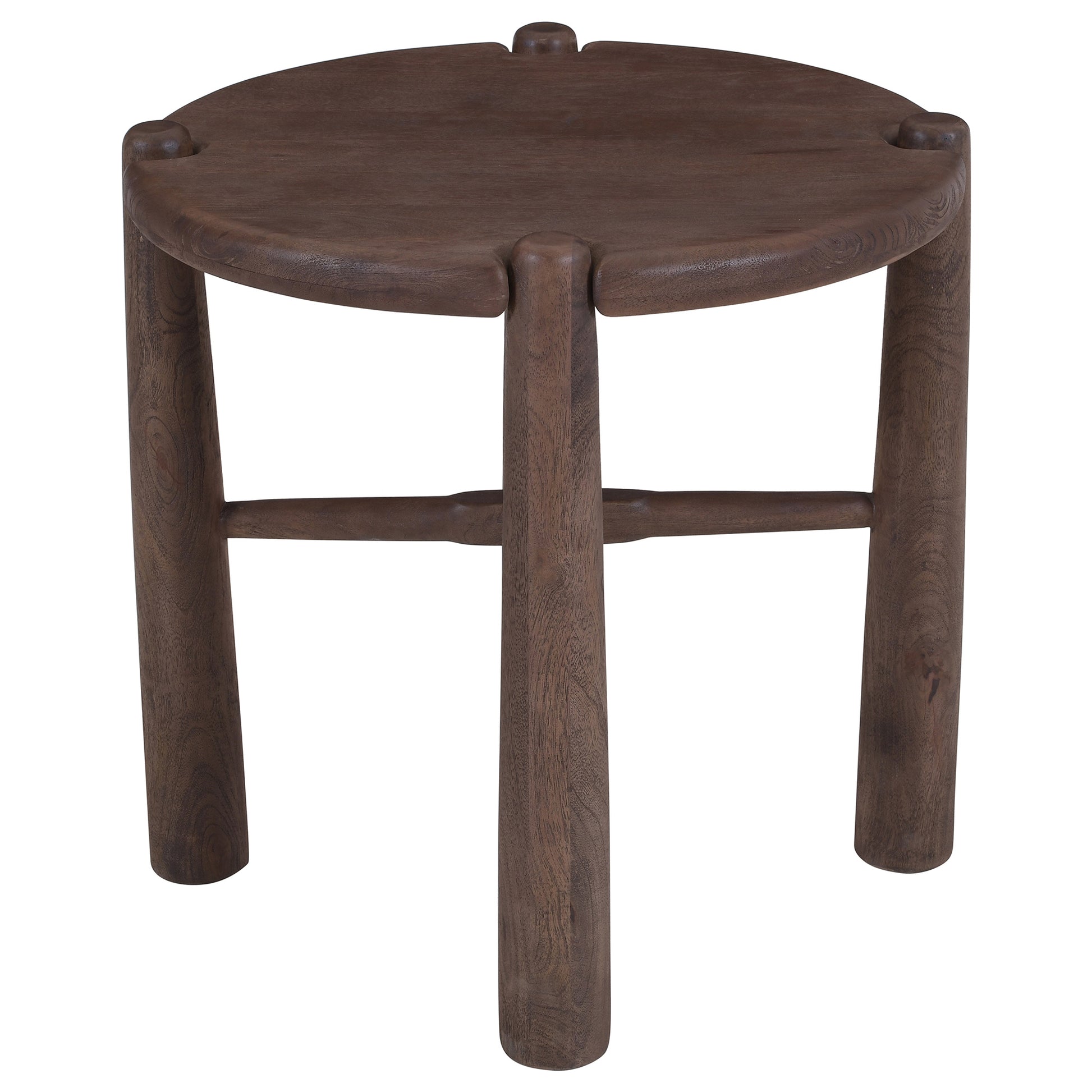 CARLYN-ACCENT TABLE-DARK WALNUT-DECOROLALA