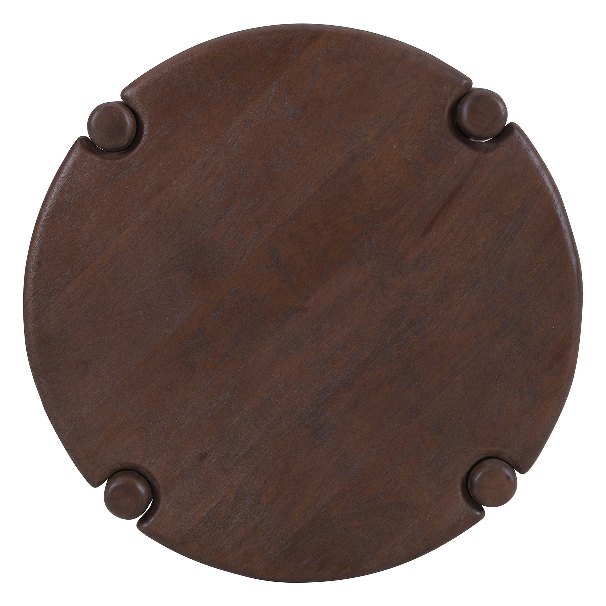 CARLYN-ACCENT TABLE-DARK WALNUT-DECOROLALA