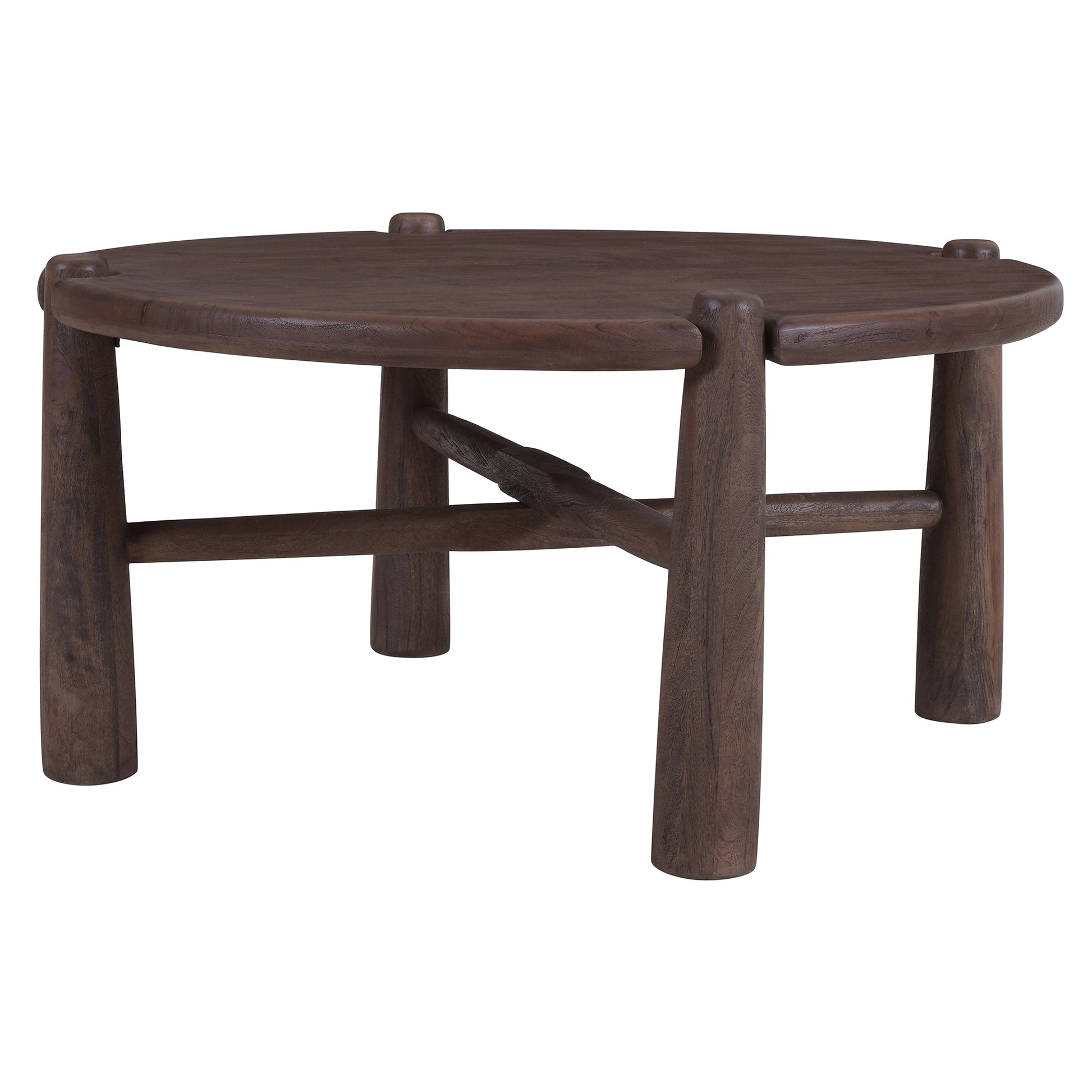 CARLYN-COFFEE TABLE-DARK WALNUT-DECOROLALA