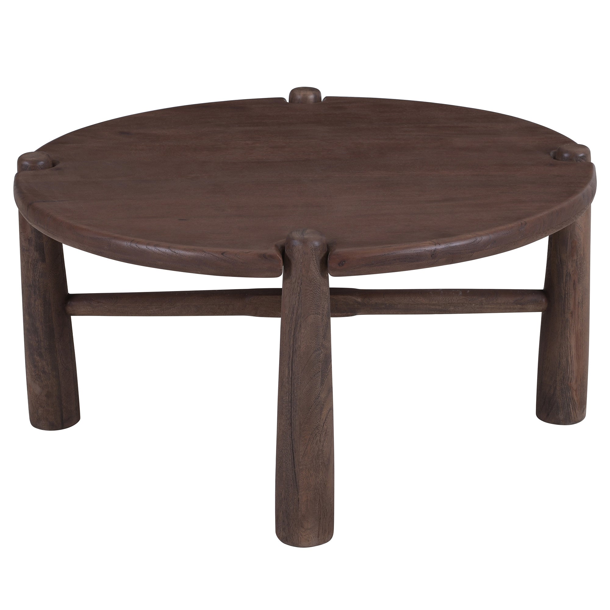 CARLYN-COFFEE TABLE-DARK WALNUT-DECOROLALA
