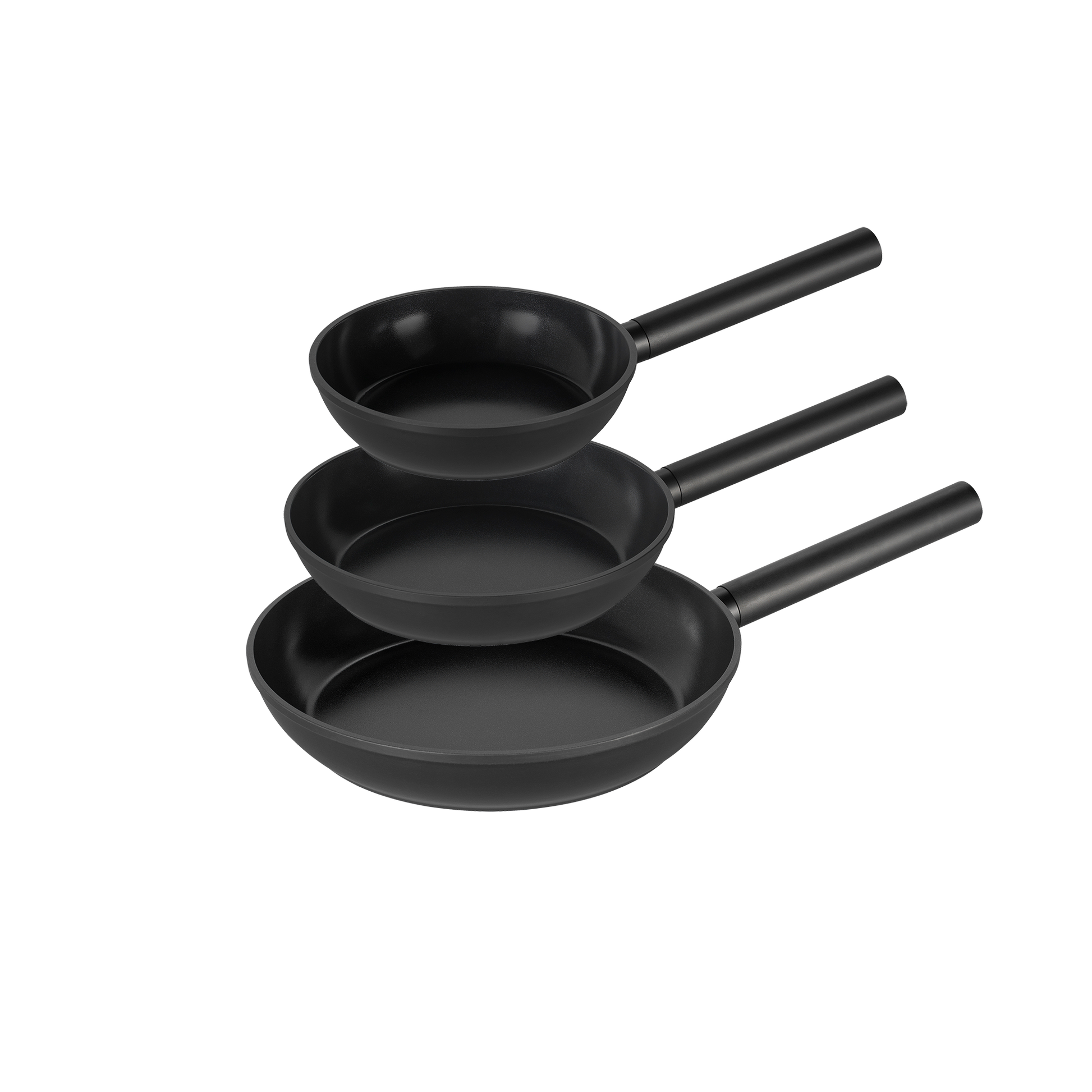 COMBEKK - 3-Piece Skillet Set-Fry Pan-DECOROLALA