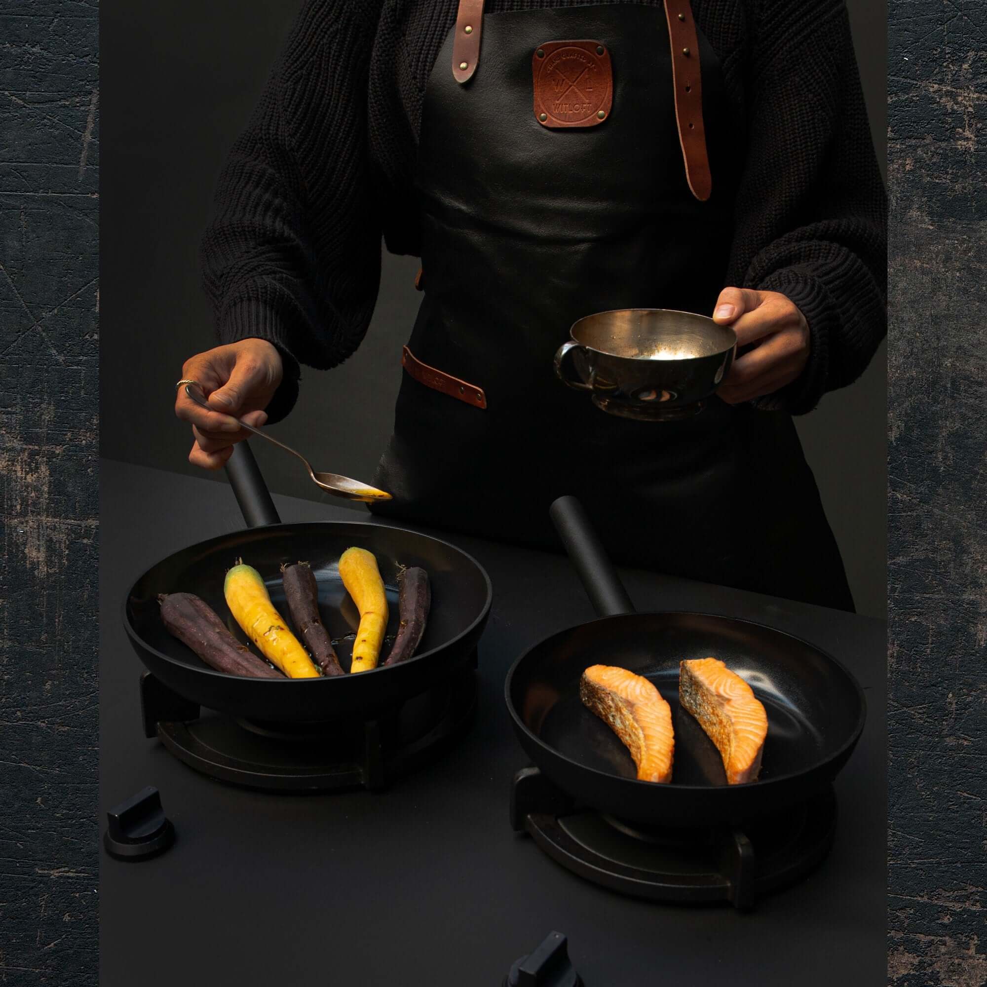 COMBEKK - 4-Piece Skillet Set-Fry Pan-DECOROLALA