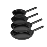 COMBEKK - 4-Piece Skillet Set-Fry Pan-DECOROLALA