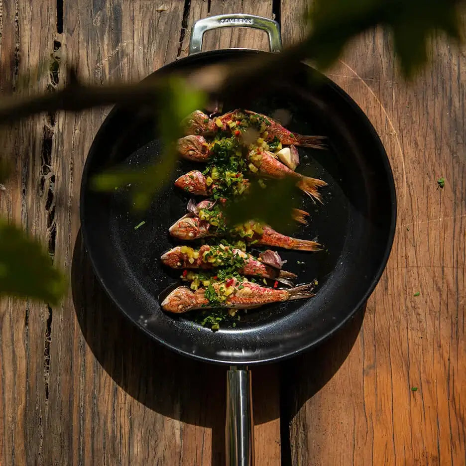 COMBEKK | Ceramic Stainless Steel Fry Pan 32cm-Fry Pan-DECOROLALA