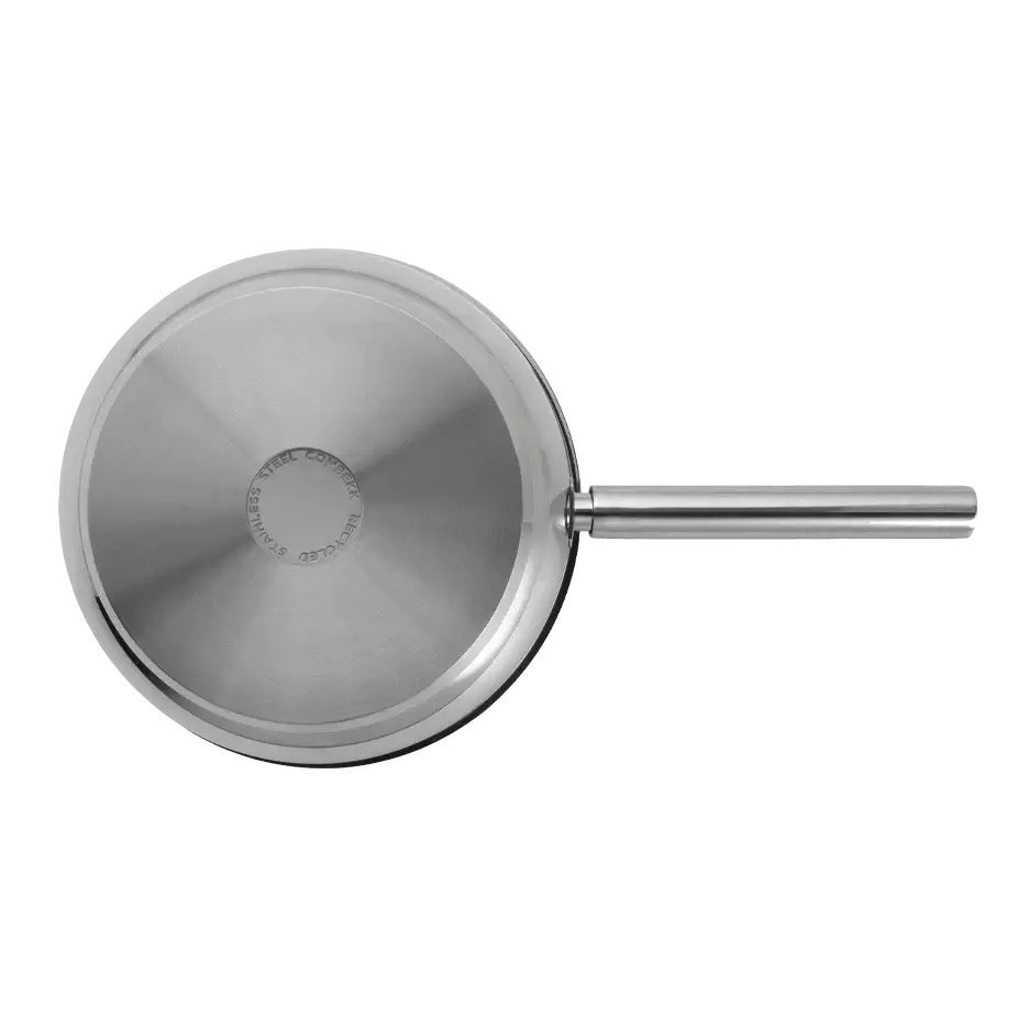 COMBEKK | Ceramic Stainless Steel High Fry Pan 28cm-Fry Pan-DECOROLALA