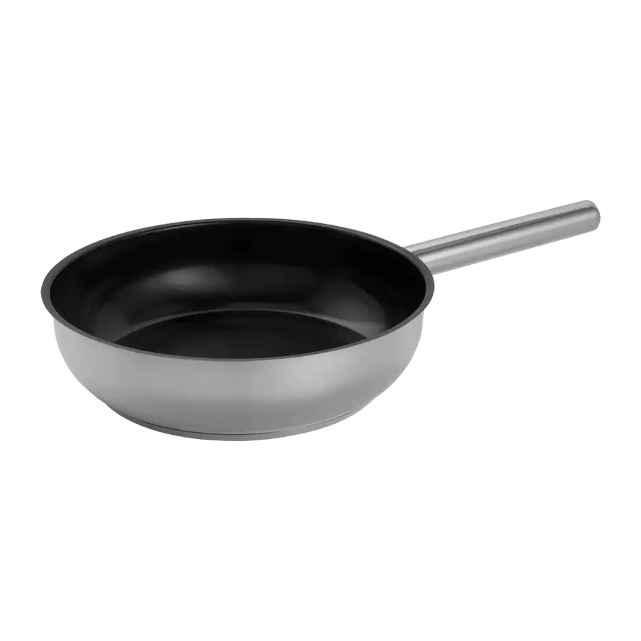 COMBEKK | Ceramic Stainless Steel High Fry Pan 28cm-Fry Pan-DECOROLALA