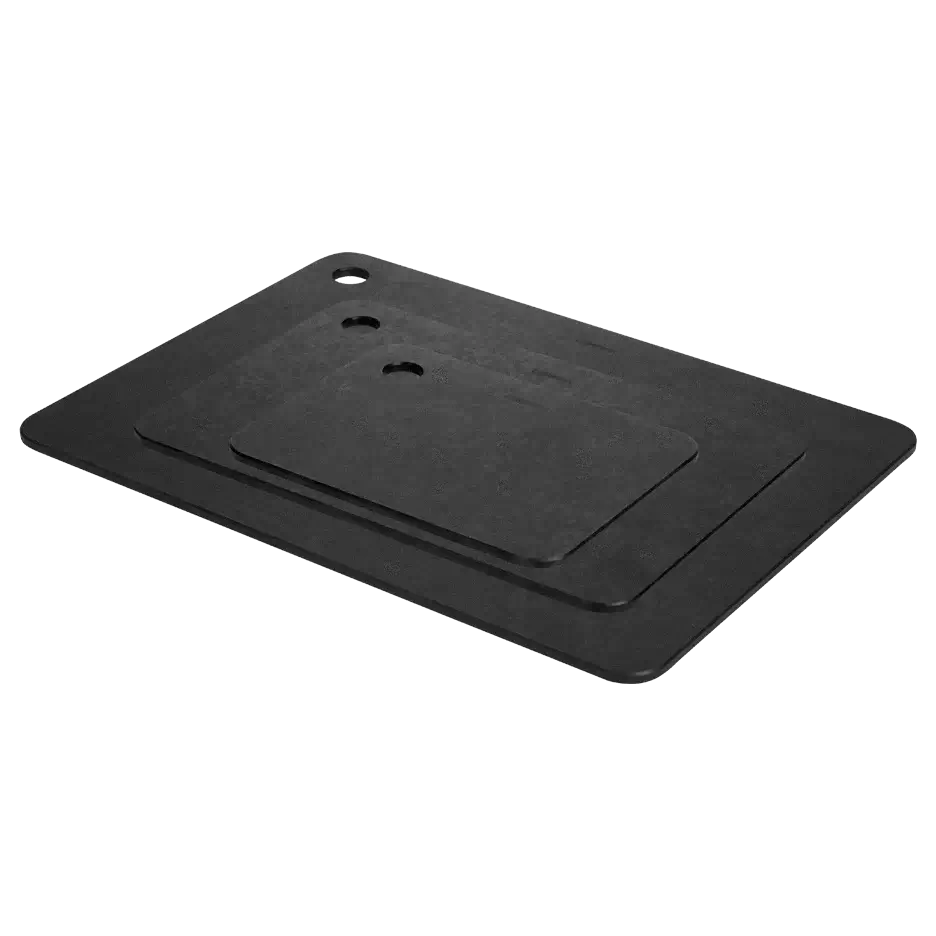 COMBEKK | Recycled Paper Cutting Board 20x30 cm Black | Made in Holland-Cutting Board-DECOROLALA