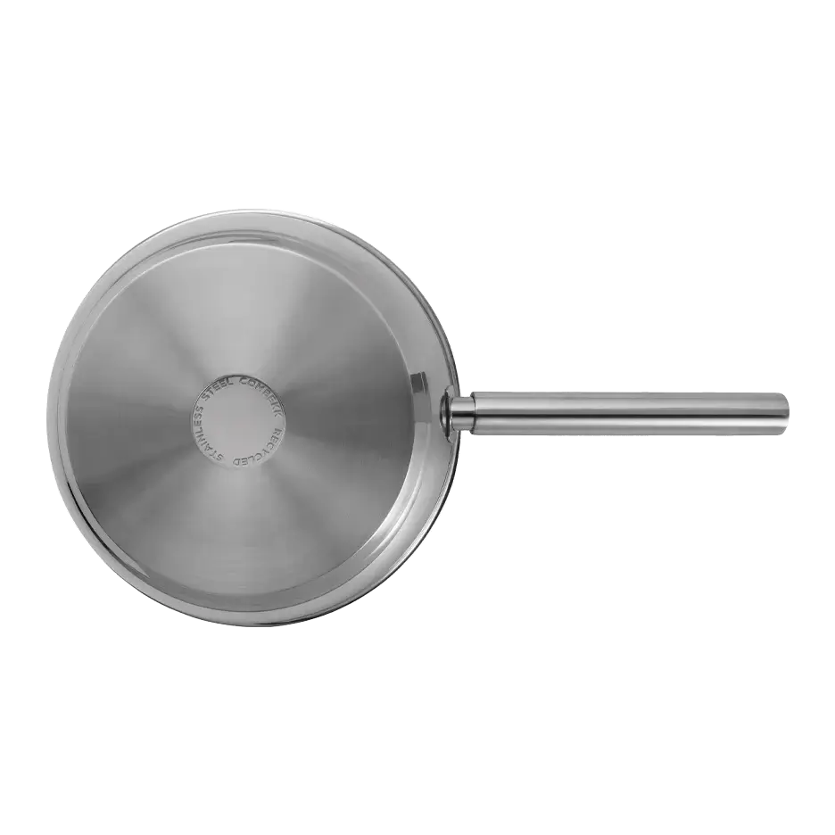 COMBEKK | Stainless Steel Fry Pan 28 cm-Fry Pan-DECOROLALA