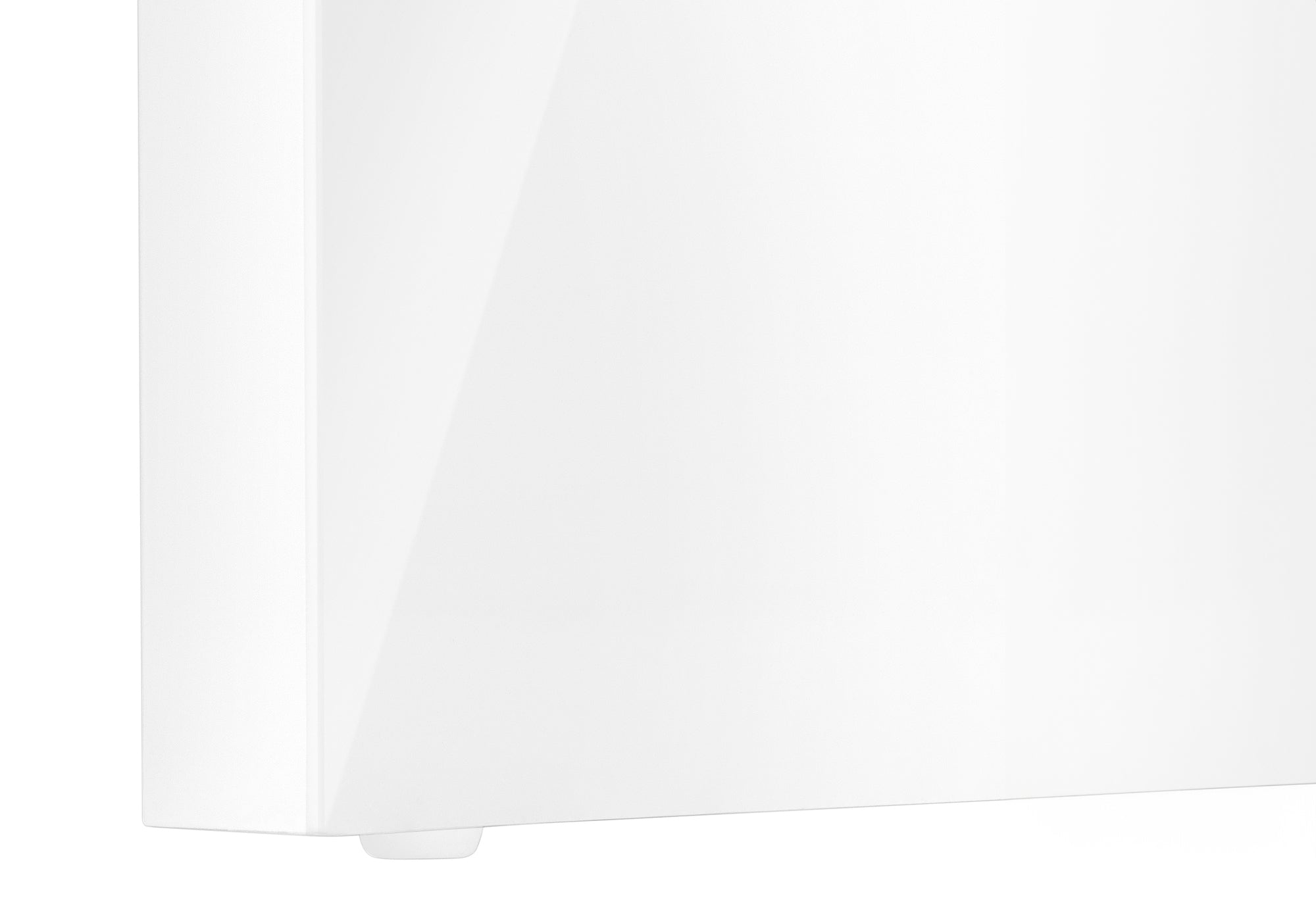 COMPUTER DESK - 48"L / HIGH GLOSSY WHITE / STORAGE DRAWER-Computer Desk-DECOROLALA