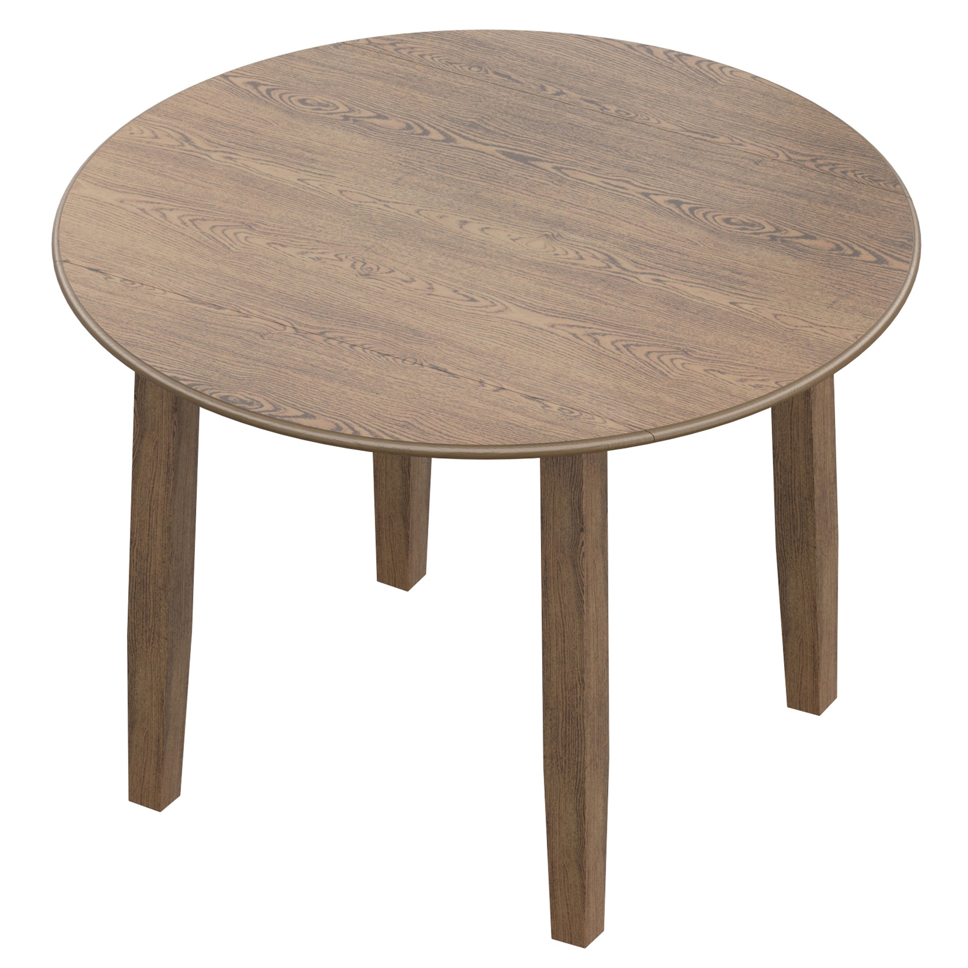 CONRAD-3PC DINING SET-WALNUT-Dining Set-DECOROLALA