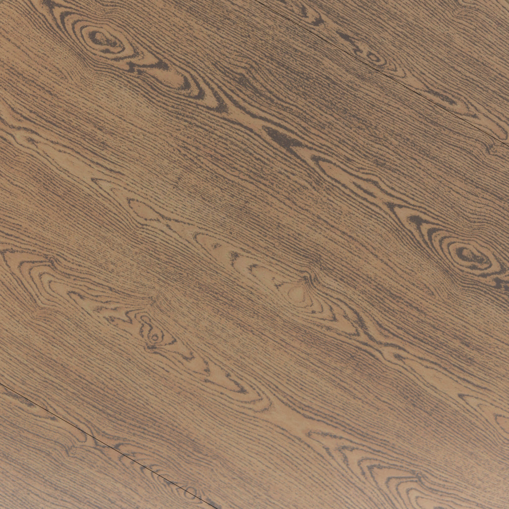 CONRAD-ROUND DINING TABLE-WALNUT-Dining Table-DECOROLALA