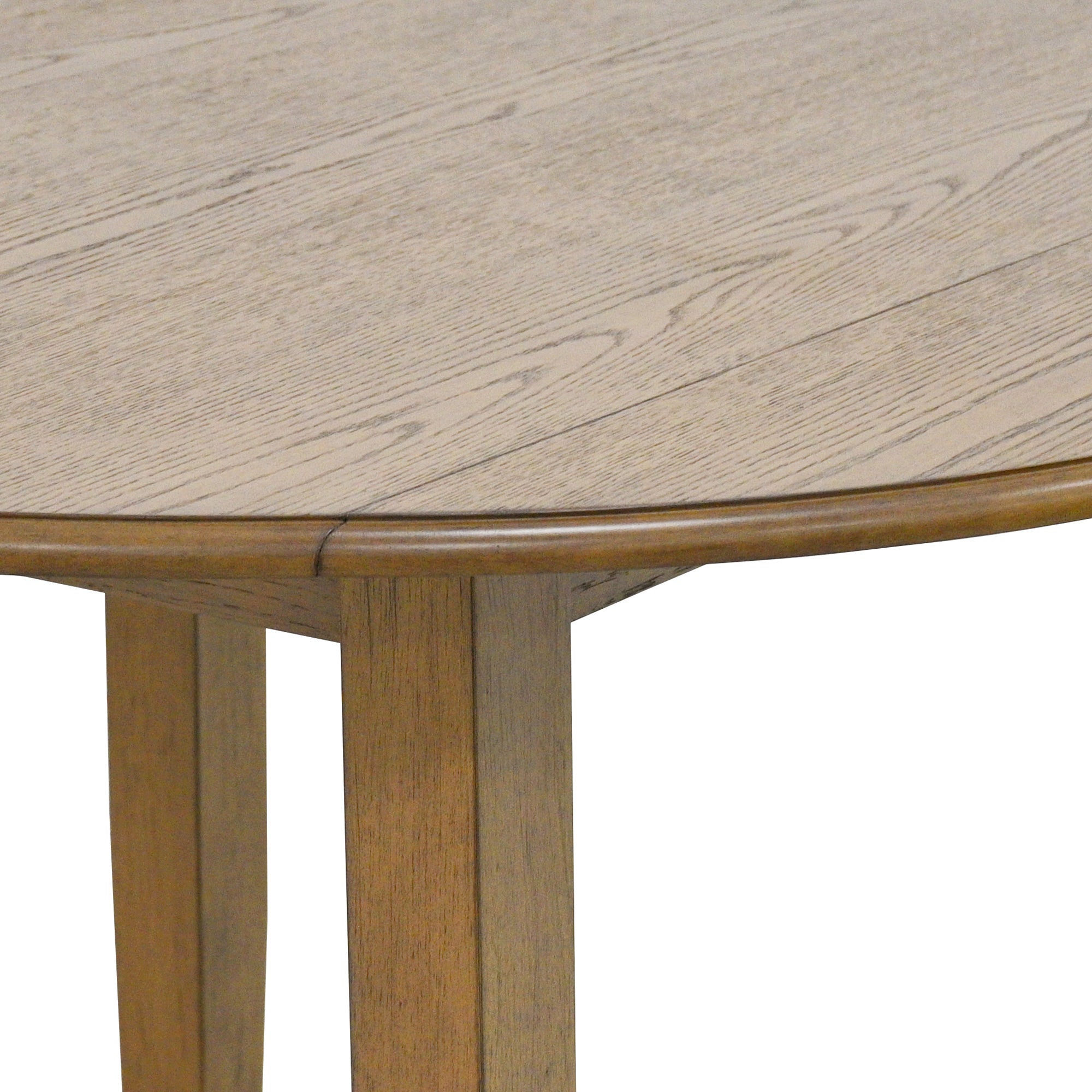 CONRAD-ROUND DINING TABLE-WALNUT-Dining Table-DECOROLALA