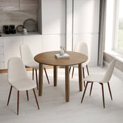 CONRAD WAL_LYNA BG-5PC DINING SET-Dining Set-DECOROLALA
