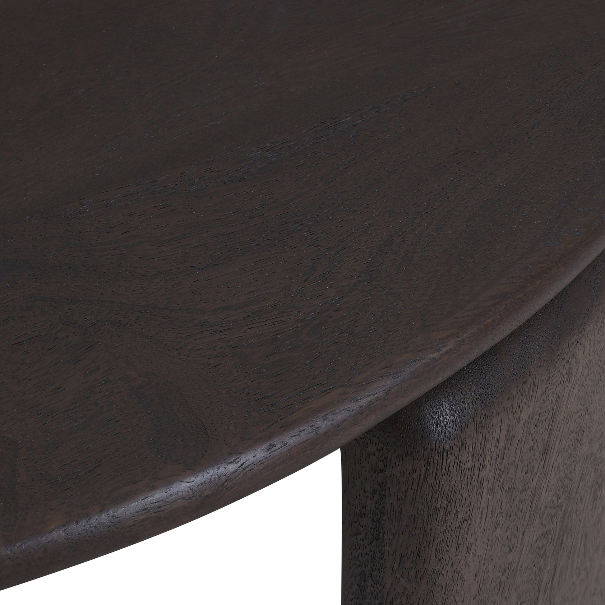 Cabot Coffee Table - Solid Mango Wood Mocha Finish-DECOROLALA