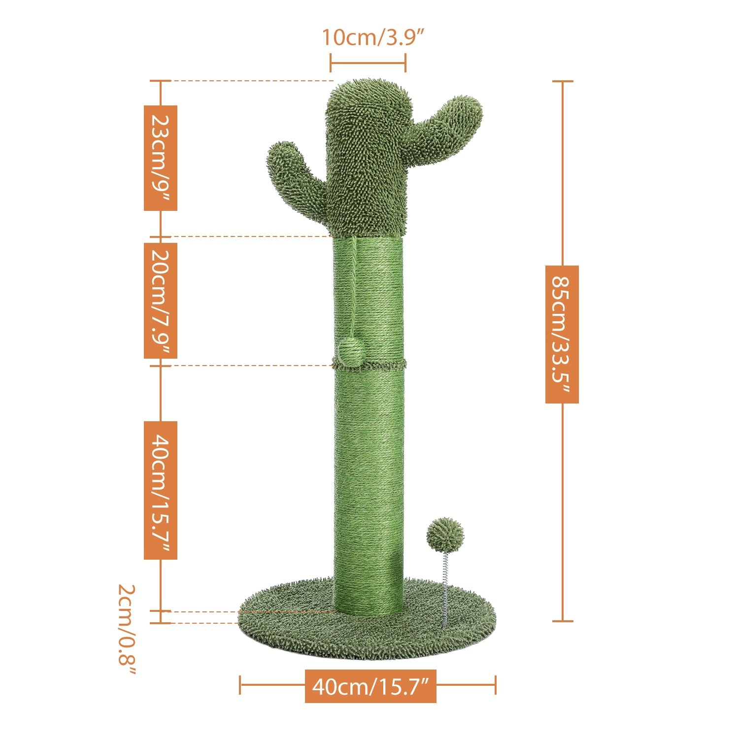 Cactus Cat Tree Toy-Cat Tree & Scratchers-DECOROLALA