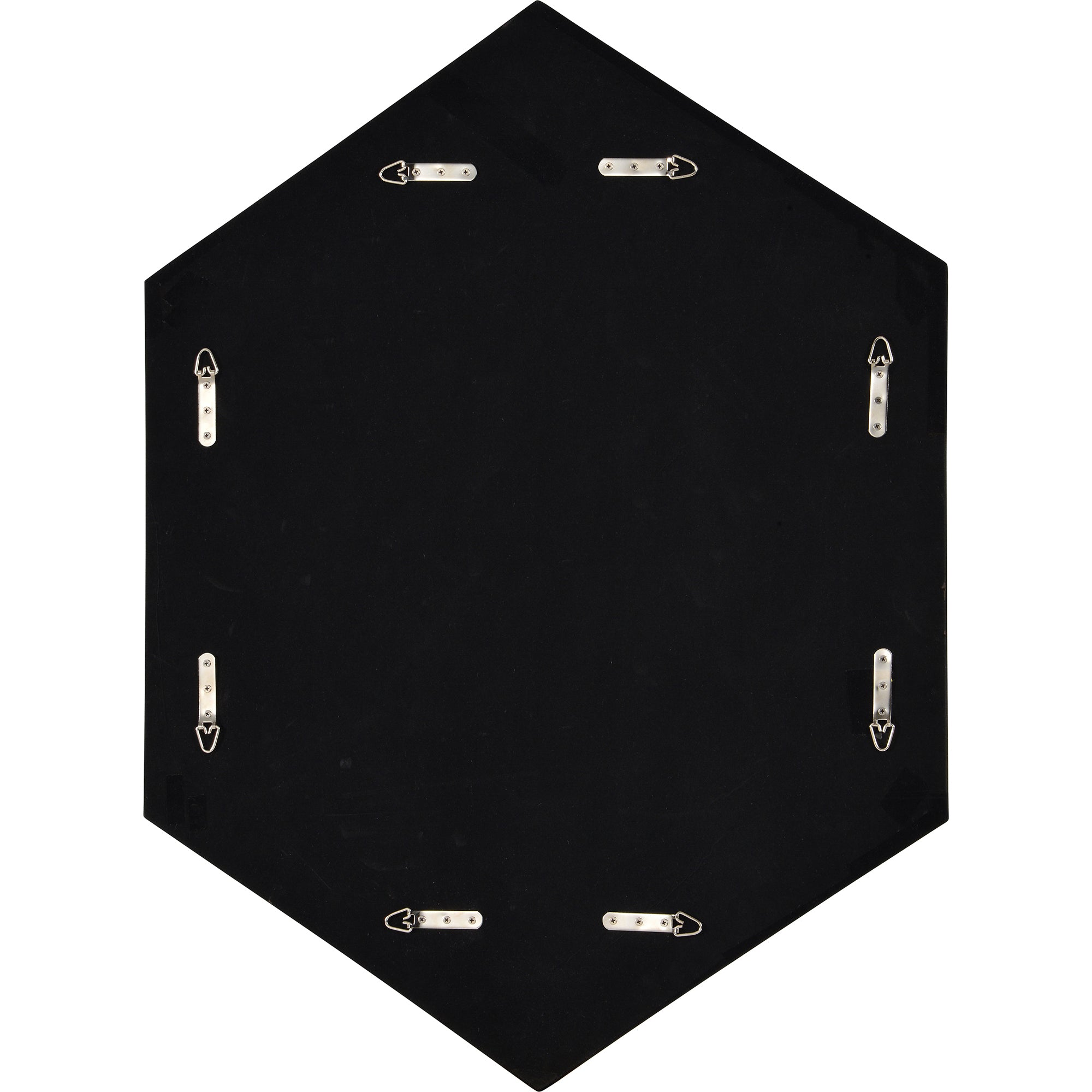 Cad 40" Tall Hexagon Wall Mirror-Mirror-DECOROLALA