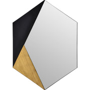 Cad 40" Tall Hexagon Wall Mirror-Mirror-DECOROLALA