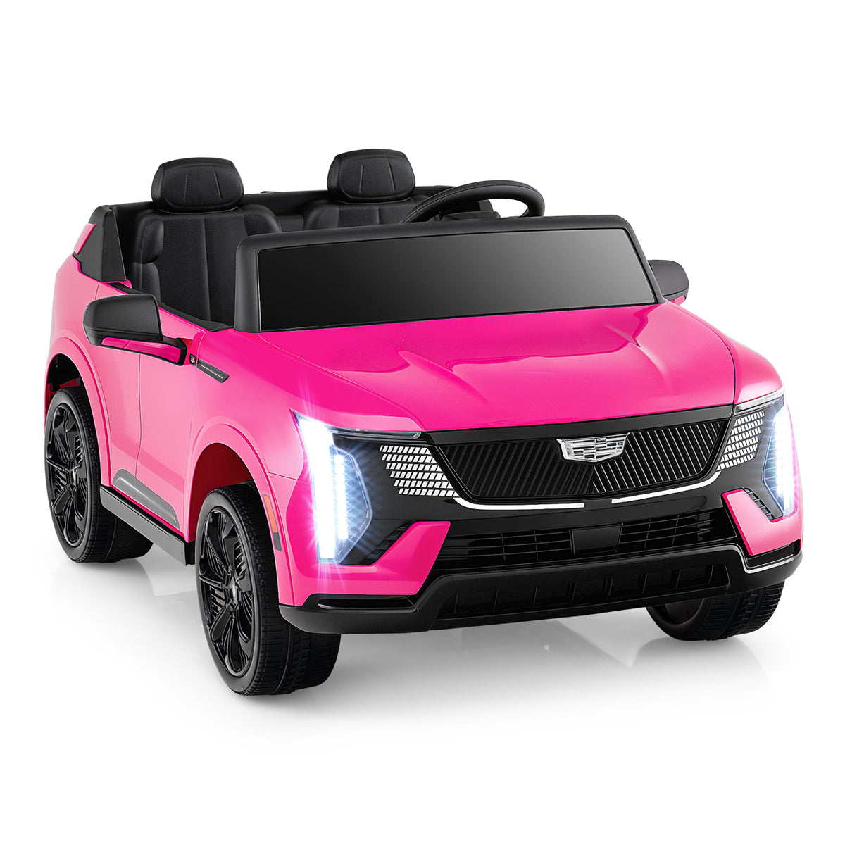 Cadillac 24V 2-Seater Ride-On Truck w/ Remote Control-Powered Ride On Toys-DECOROLALA