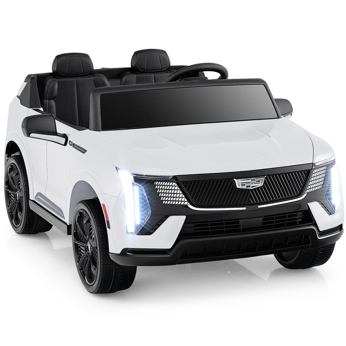 Cadillac 24V 2-Seater Ride-On Truck w/ Remote Control-Powered Ride On Toys-DECOROLALA