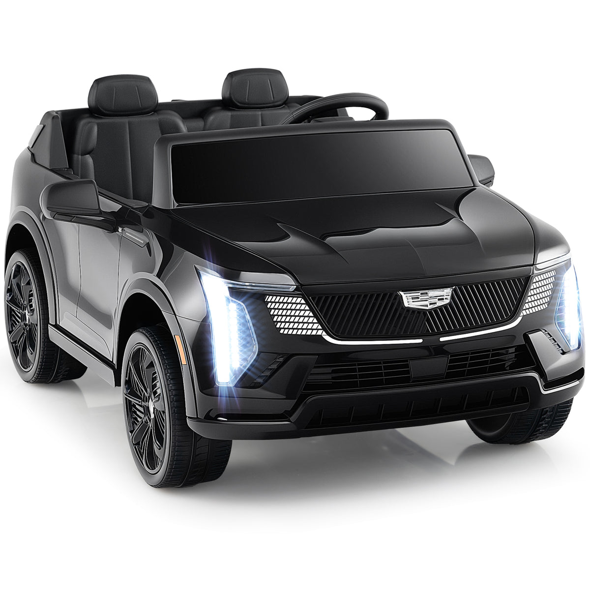 Cadillac 24V 2-Seater Ride-On Truck w/ Remote Control-Powered Ride On Toys-DECOROLALA