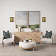 Cairn Brushed Metal w/ Glass 1-Light Wall Sconce-Wall Sconces-DECOROLALA