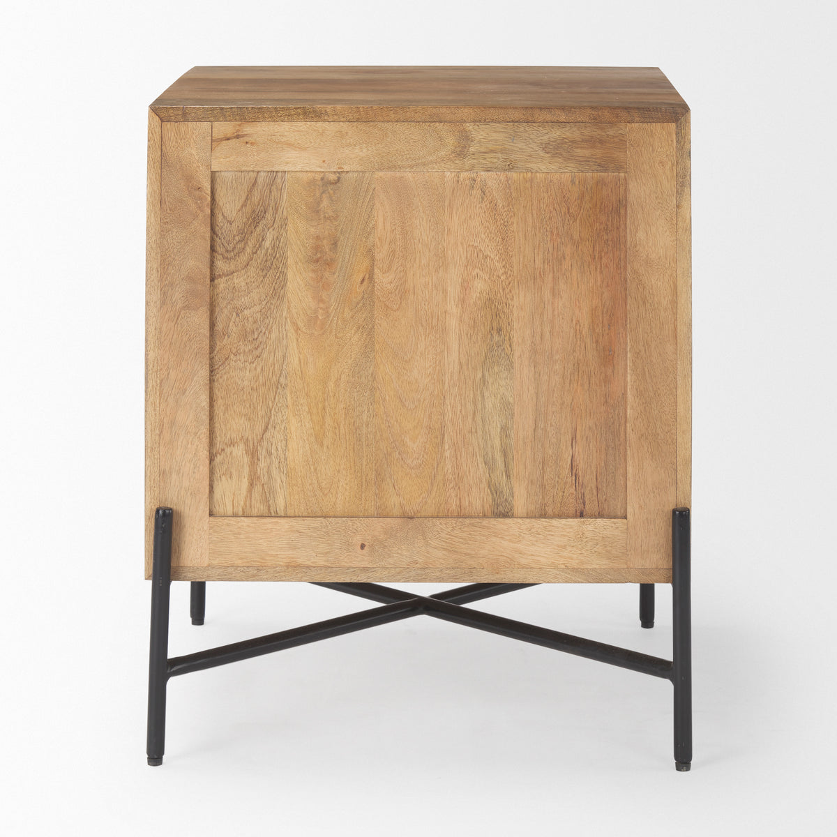 Cairo 22.0L x 22.0W x 26.0H Wood 2 Drawer Accent table-End and Side Tables-DECOROLALA