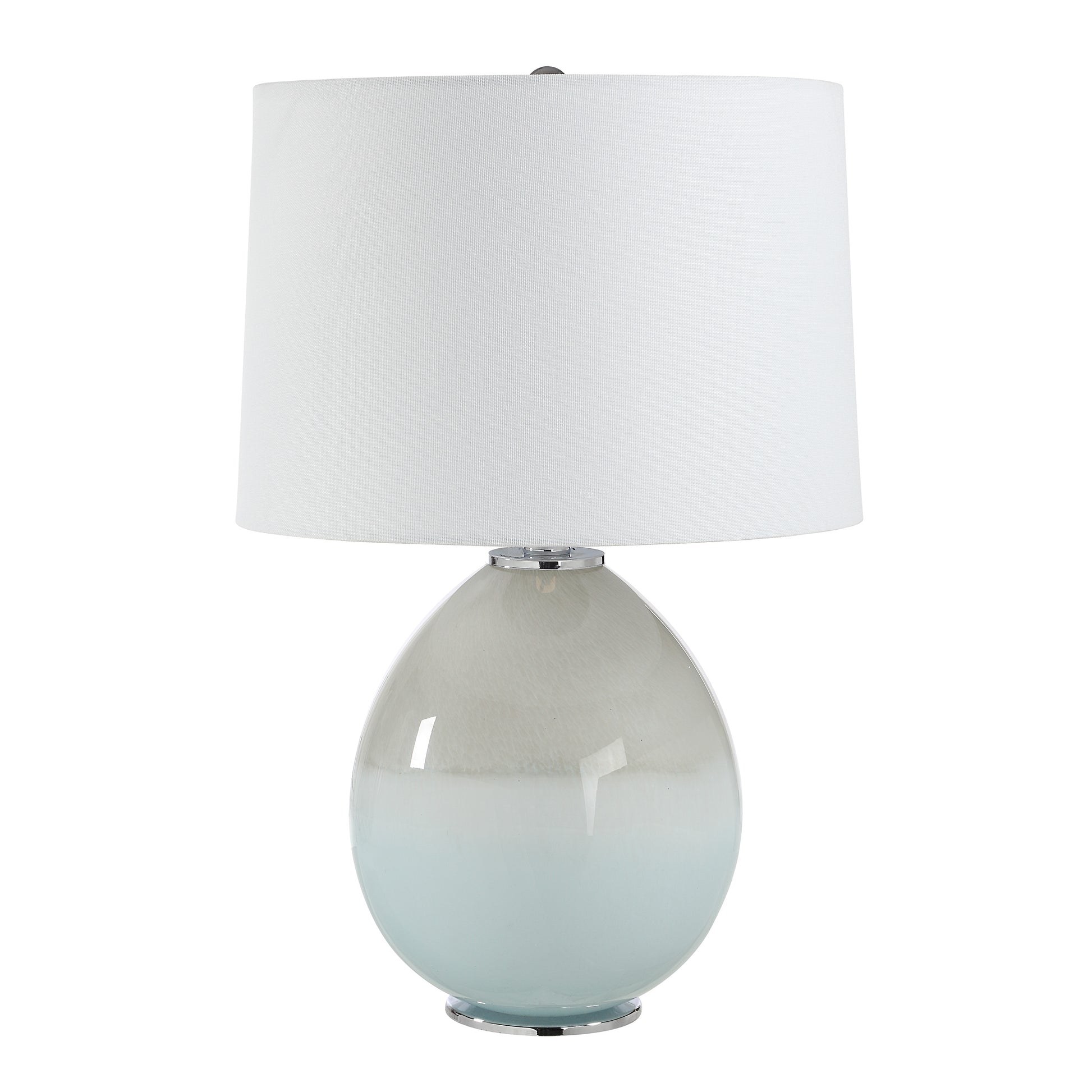 Calais 19" Table Lamp, Light Blue-Table Lamp-DECOROLALA