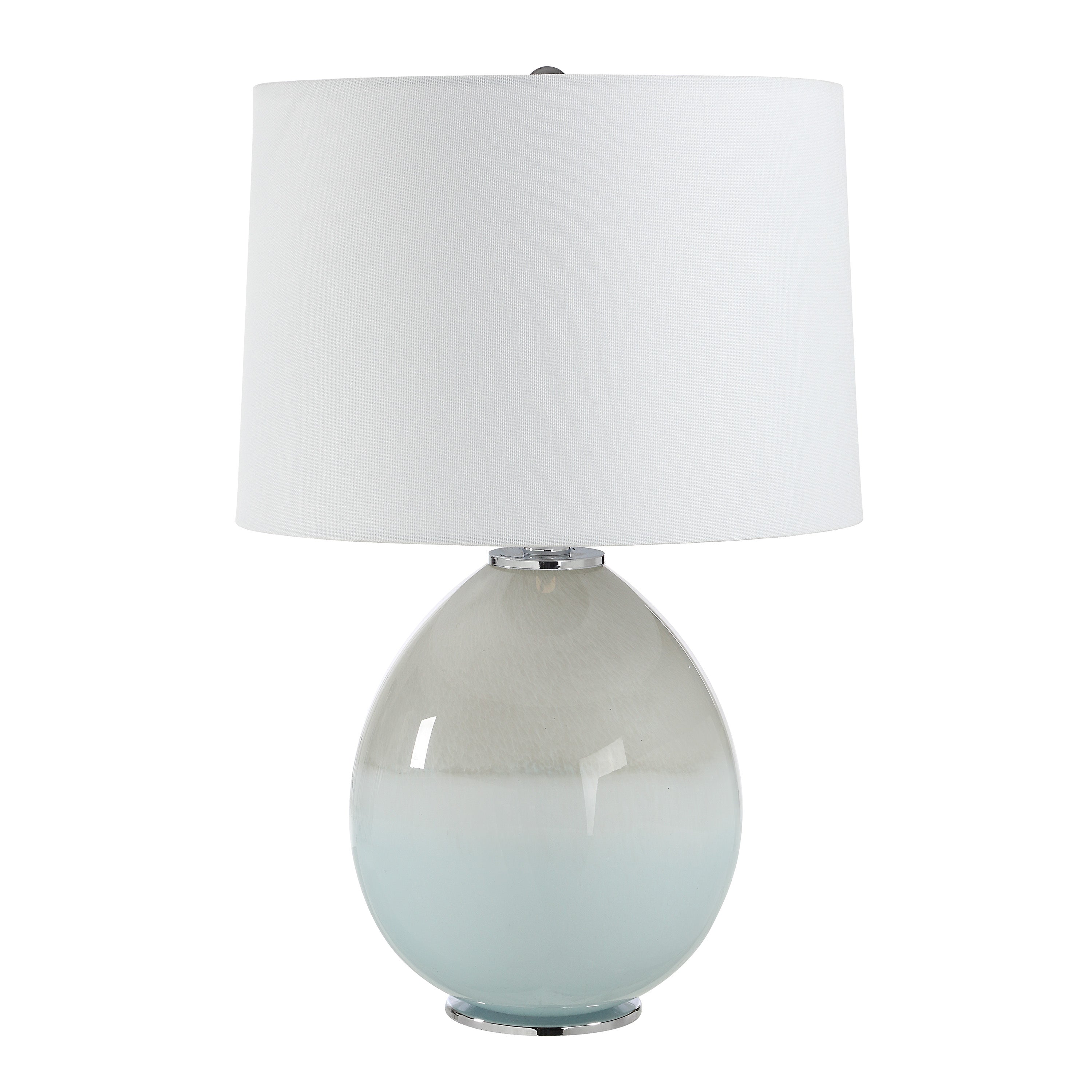 Calais 19" Table Lamp, Light Blue-Table Lamp-DECOROLALA