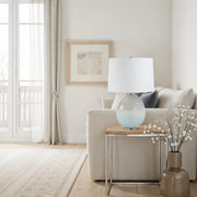 Calais 19" Table Lamp, Light Blue-Table Lamp-DECOROLALA