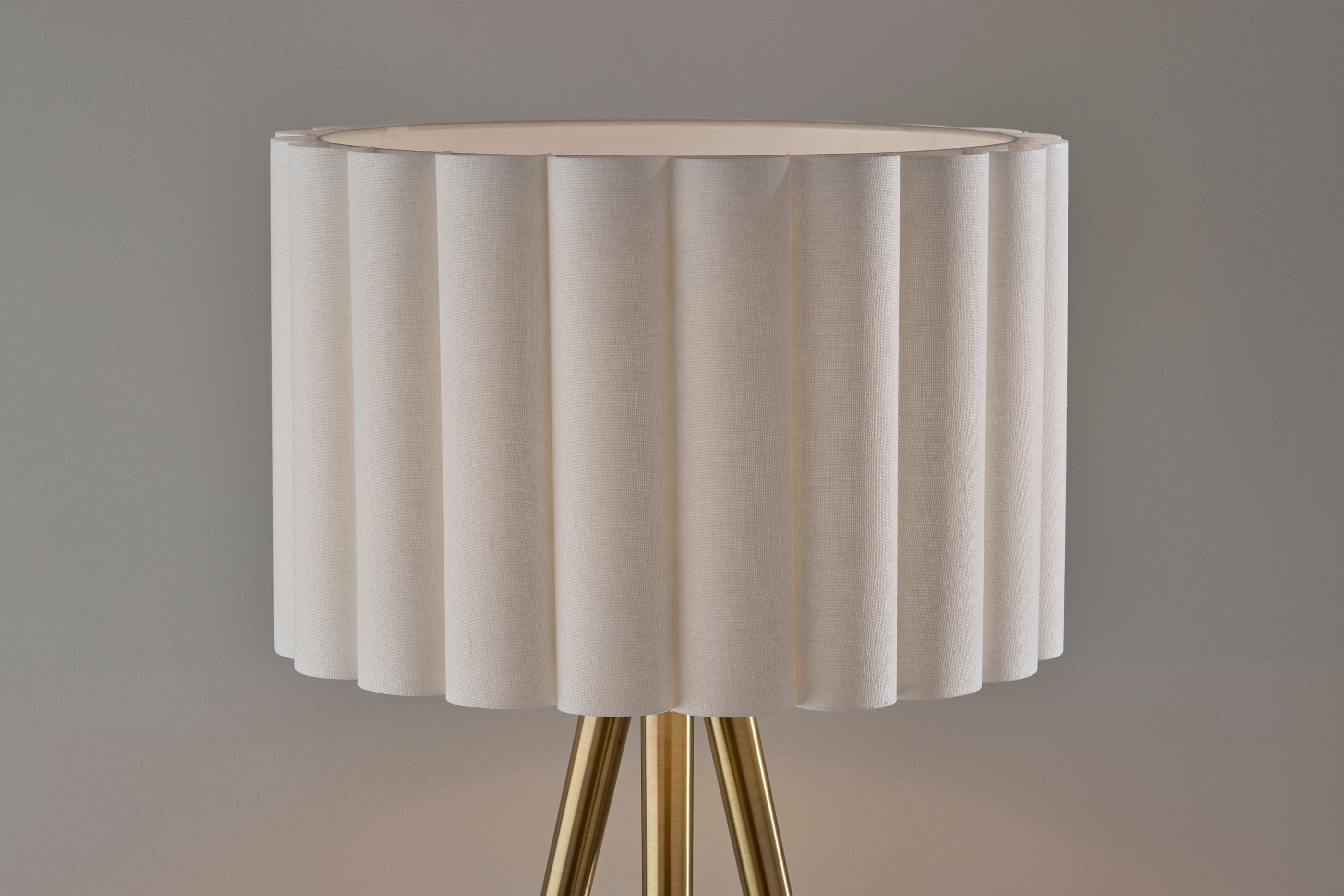 Caldwell Floor Lamp 61" Antique Brass-Lighting-DECOROLALA