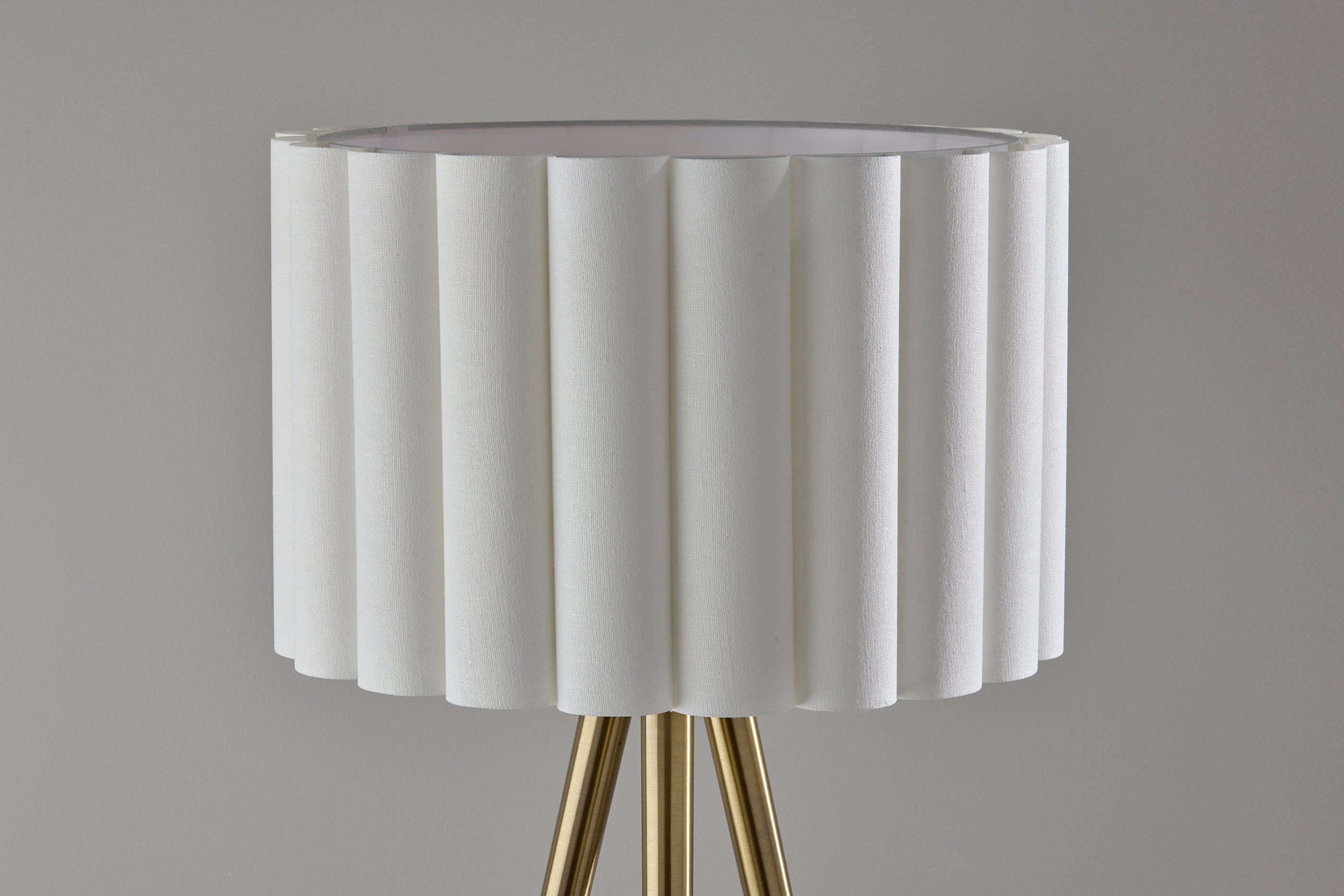 Caldwell Floor Lamp 61" Antique Brass-Lighting-DECOROLALA