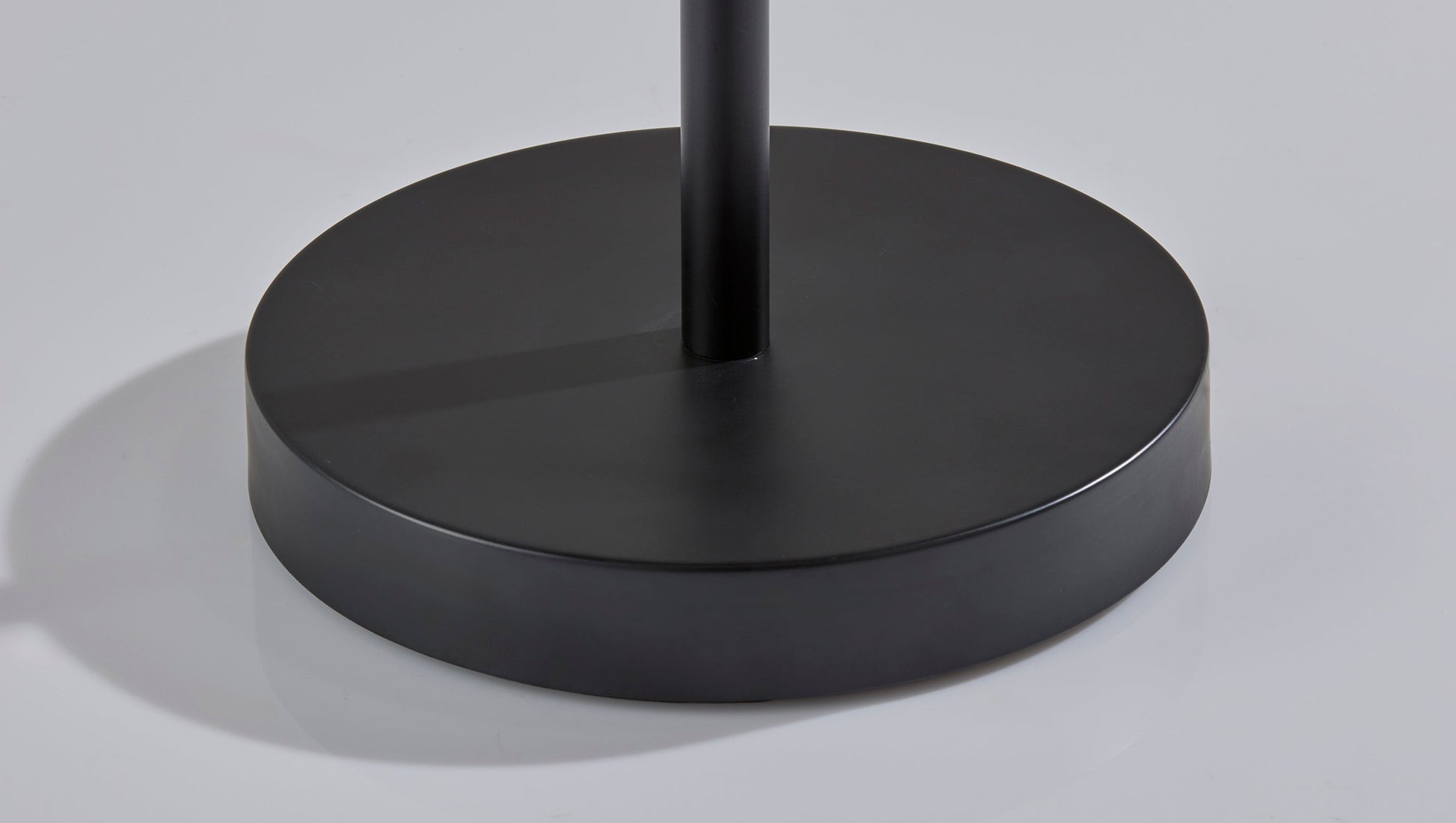 Caldwell Shelf Floor Lamp- Black-Lighting-DECOROLALA