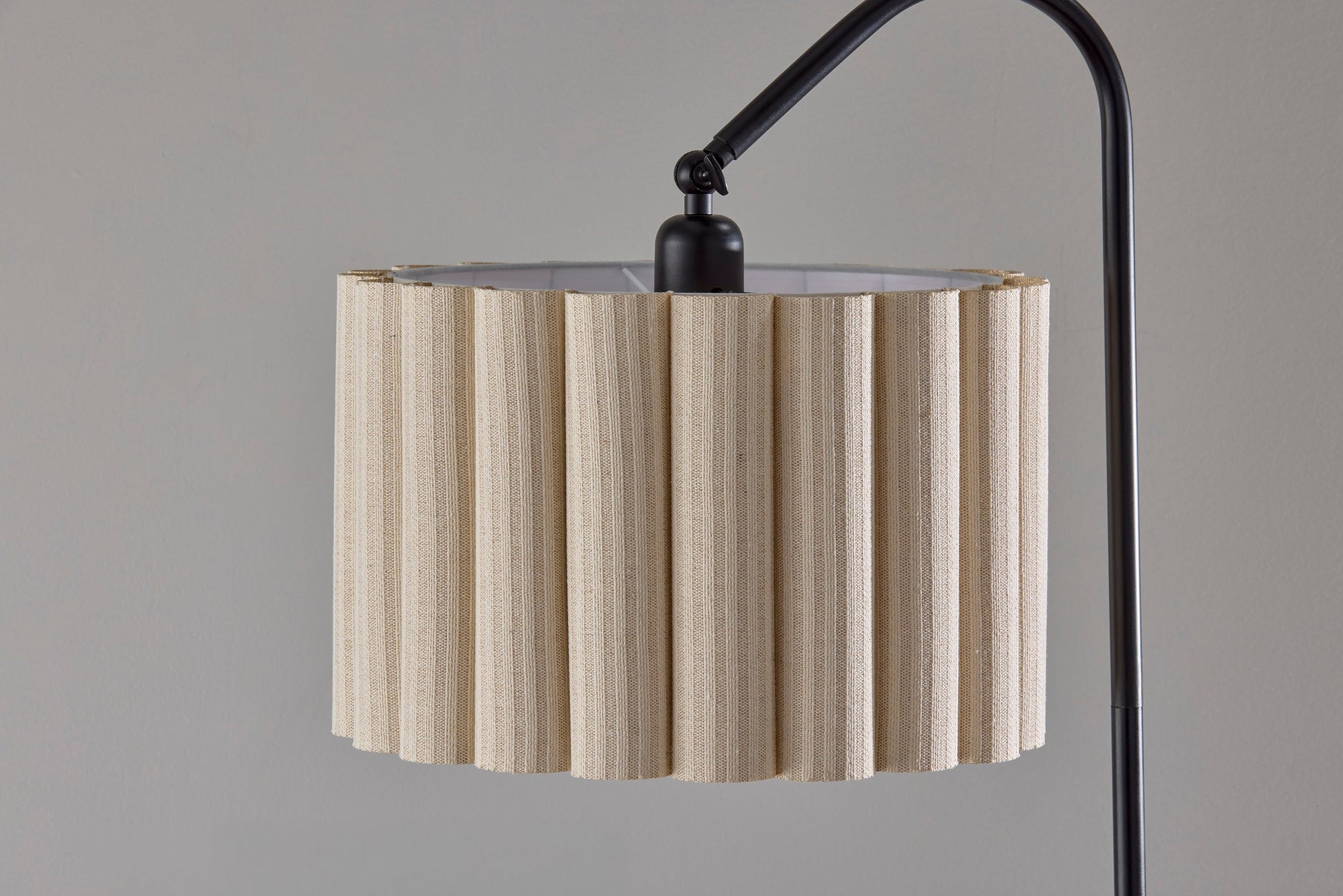 Caldwell Shelf Floor Lamp- Black-Lighting-DECOROLALA