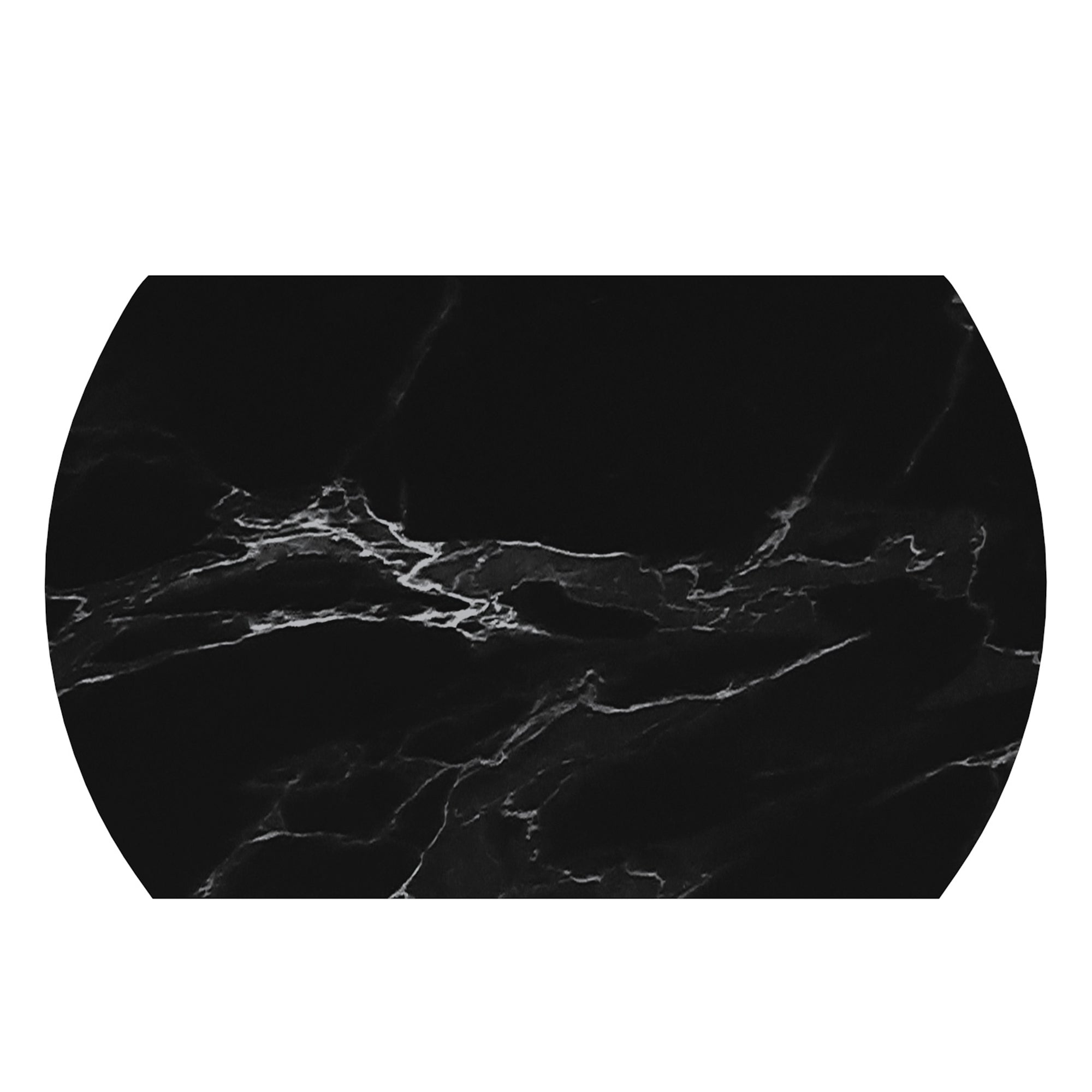 Calisto Round Expanding Dining Table - Black Sintered Stone-DECOROLALA