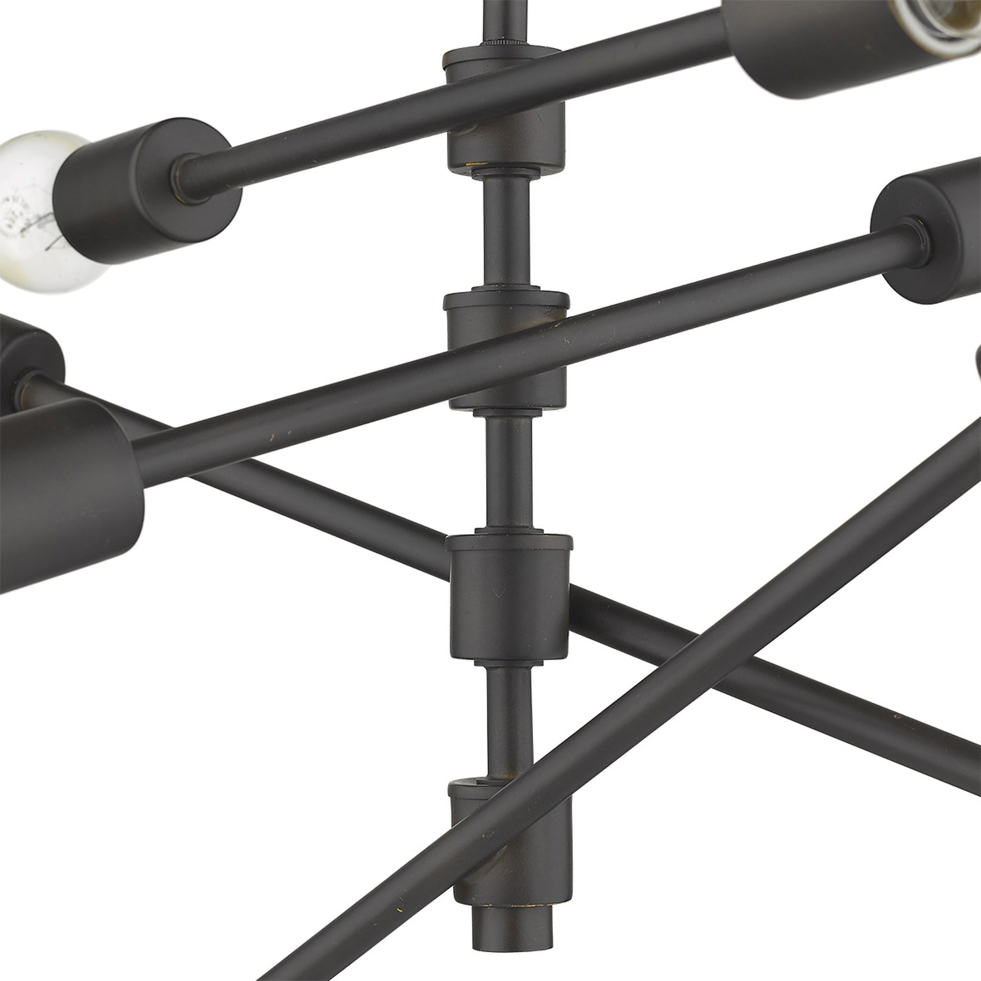 Calix 8-Light Oil-Rubbed Bronze Pendant-Pendants-Hanging Lights-DECOROLALA