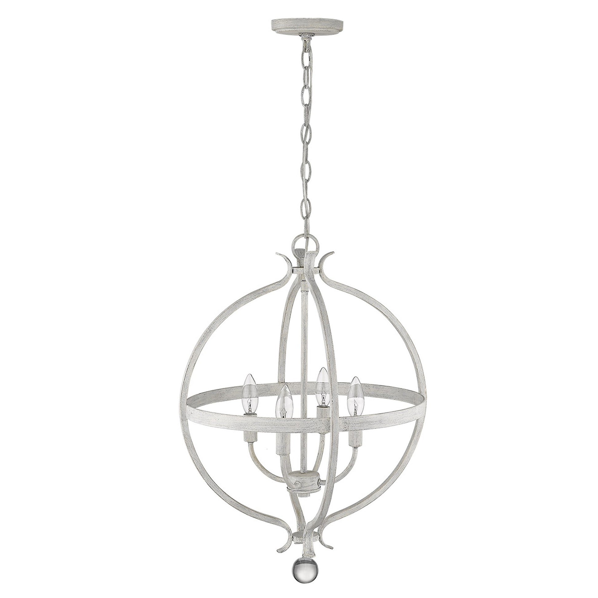 Callie 4-Light Country White Pendant-Pendants-Hanging Lights-DECOROLALA