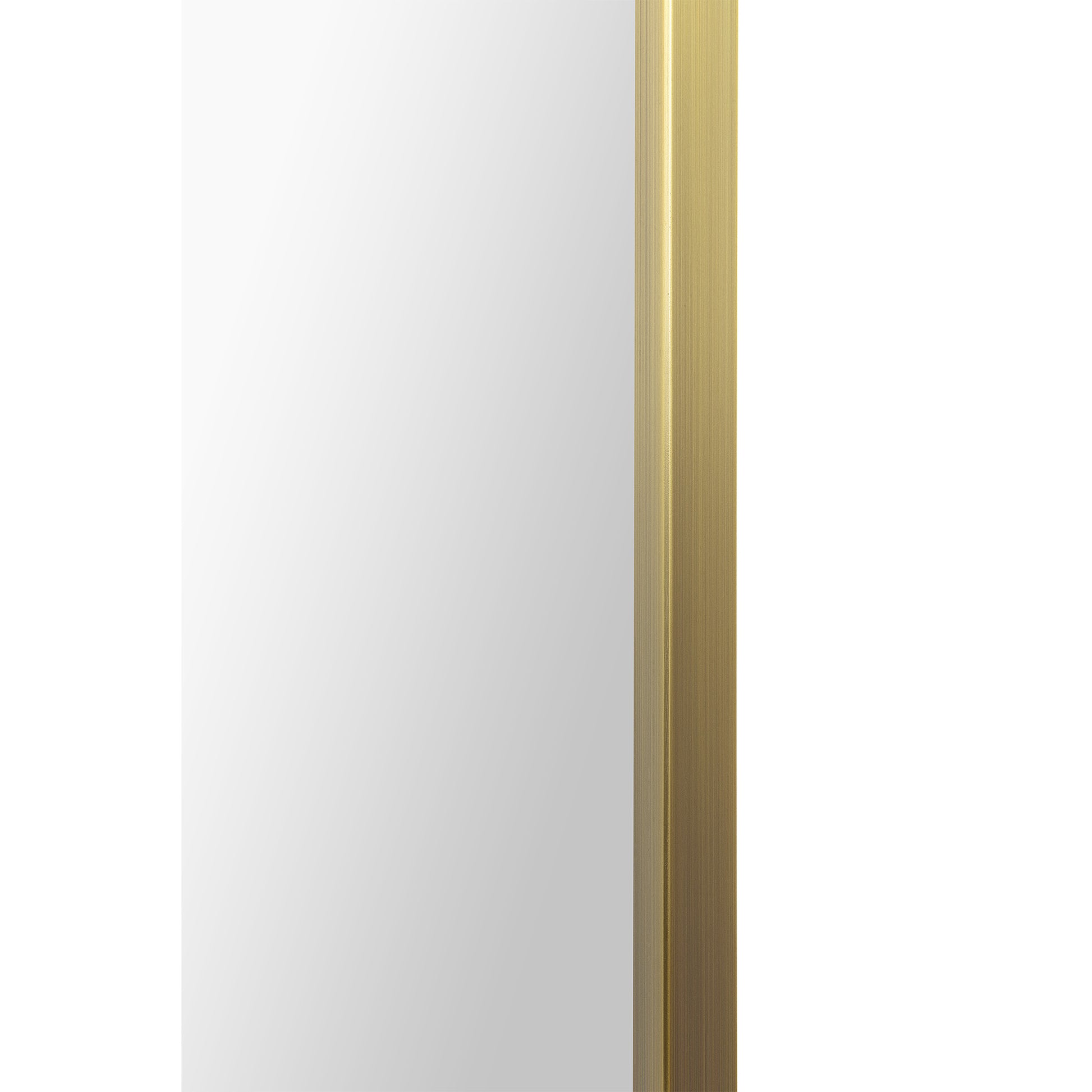 Calliope 45" Tall Irregular Wall Mirror, Yellow-Mirror-DECOROLALA