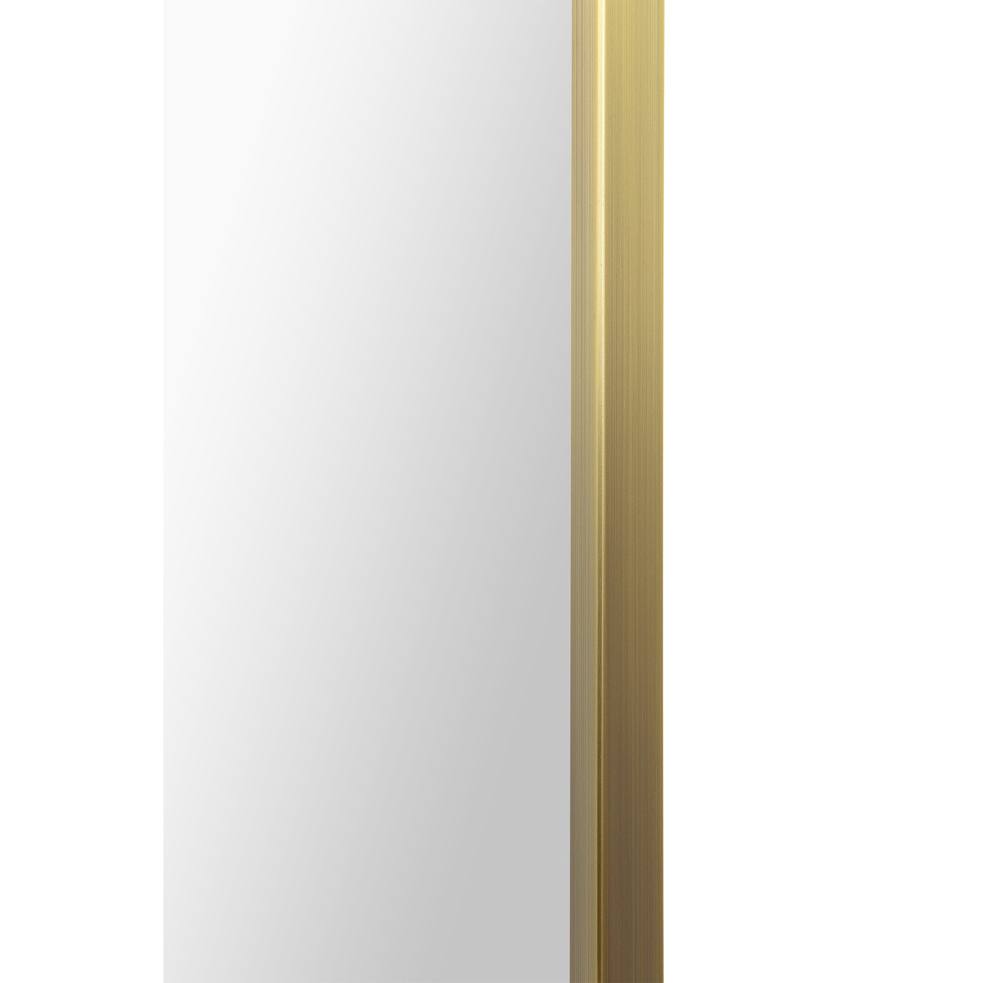 Calliope 45" Tall Irregular Wall Mirror, Yellow-Mirror-DECOROLALA