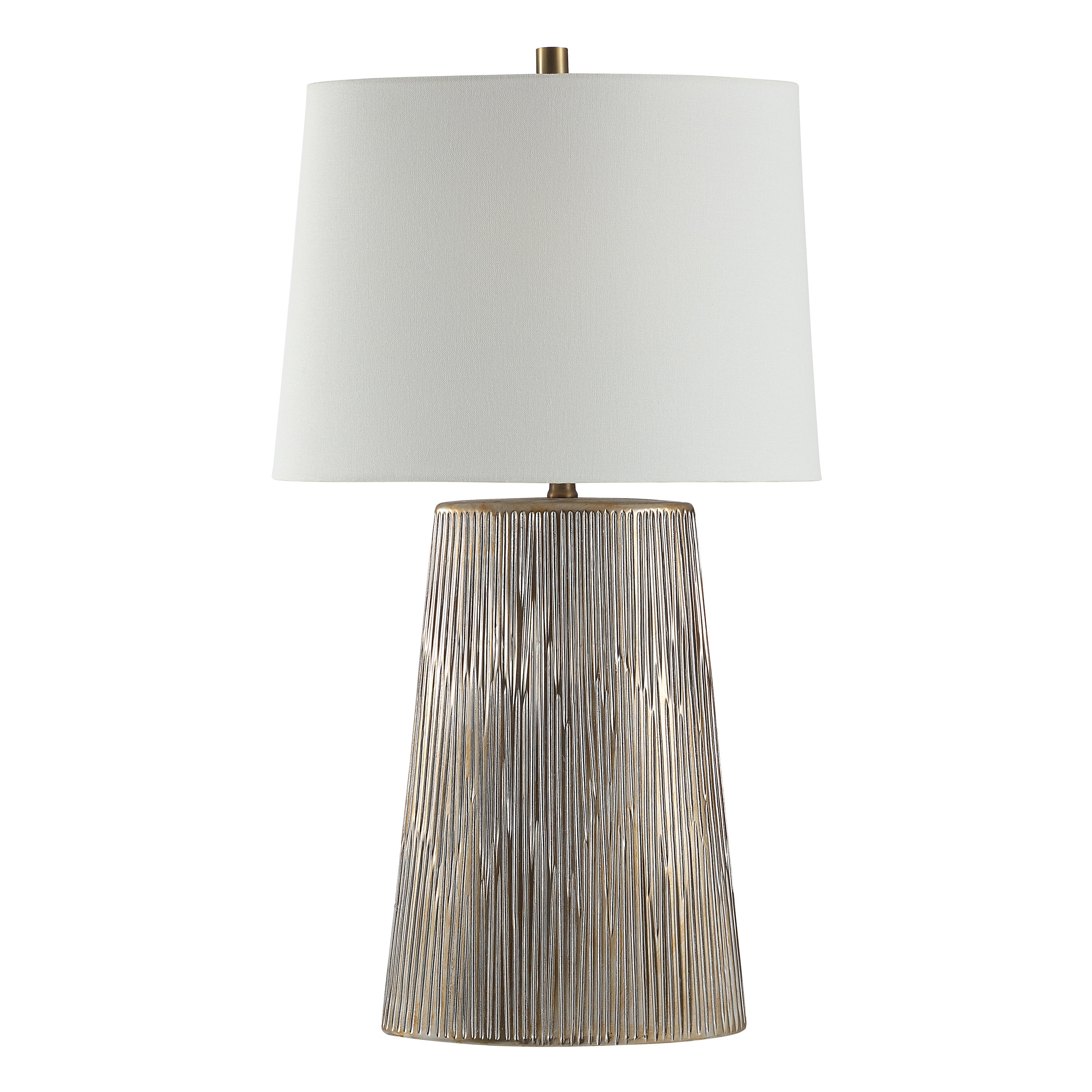 Calma 30" Grey Rock Table Lamp-Table Lamp-DECOROLALA