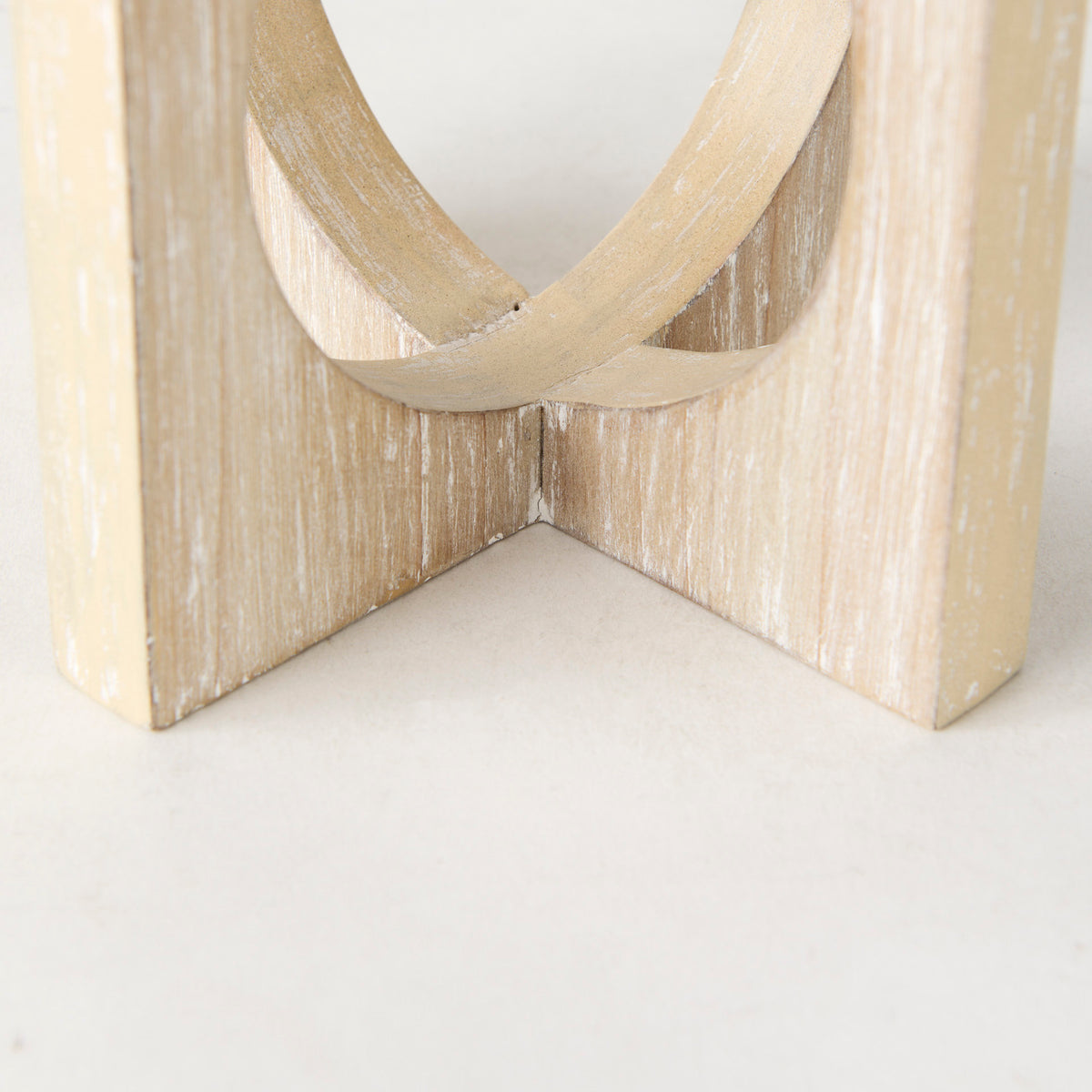 Cambie Small Decorative Wood Object - Light Brown 5.7"-Objects-DECOROLALA