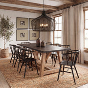 Camila (40"x31") Black Metal Mesh-Style Four Bulb Chandelier-Chandeliers-DECOROLALA
