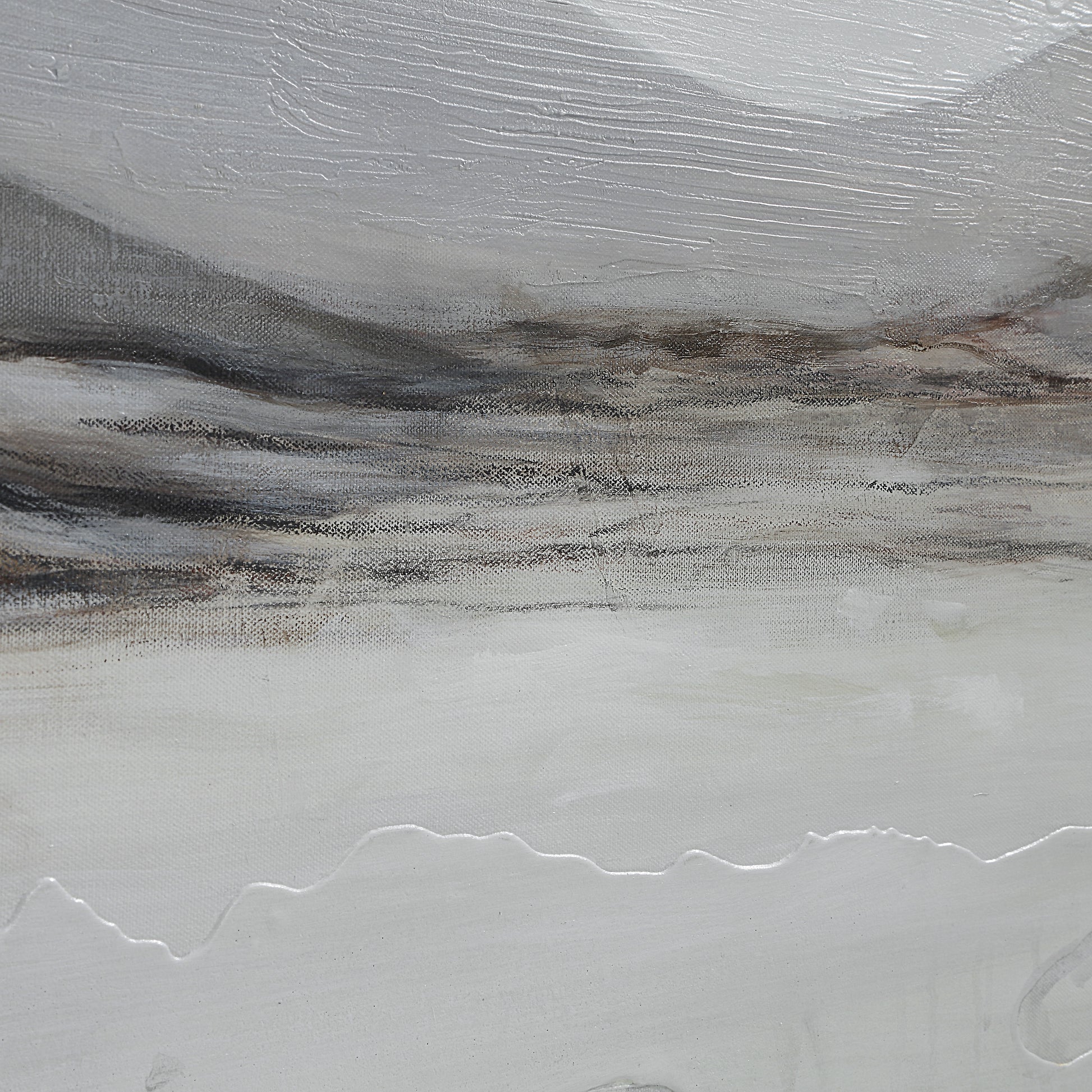 Campania 70" Wide Canvas Art, White, Grey, Beige-Canvas Art-DECOROLALA