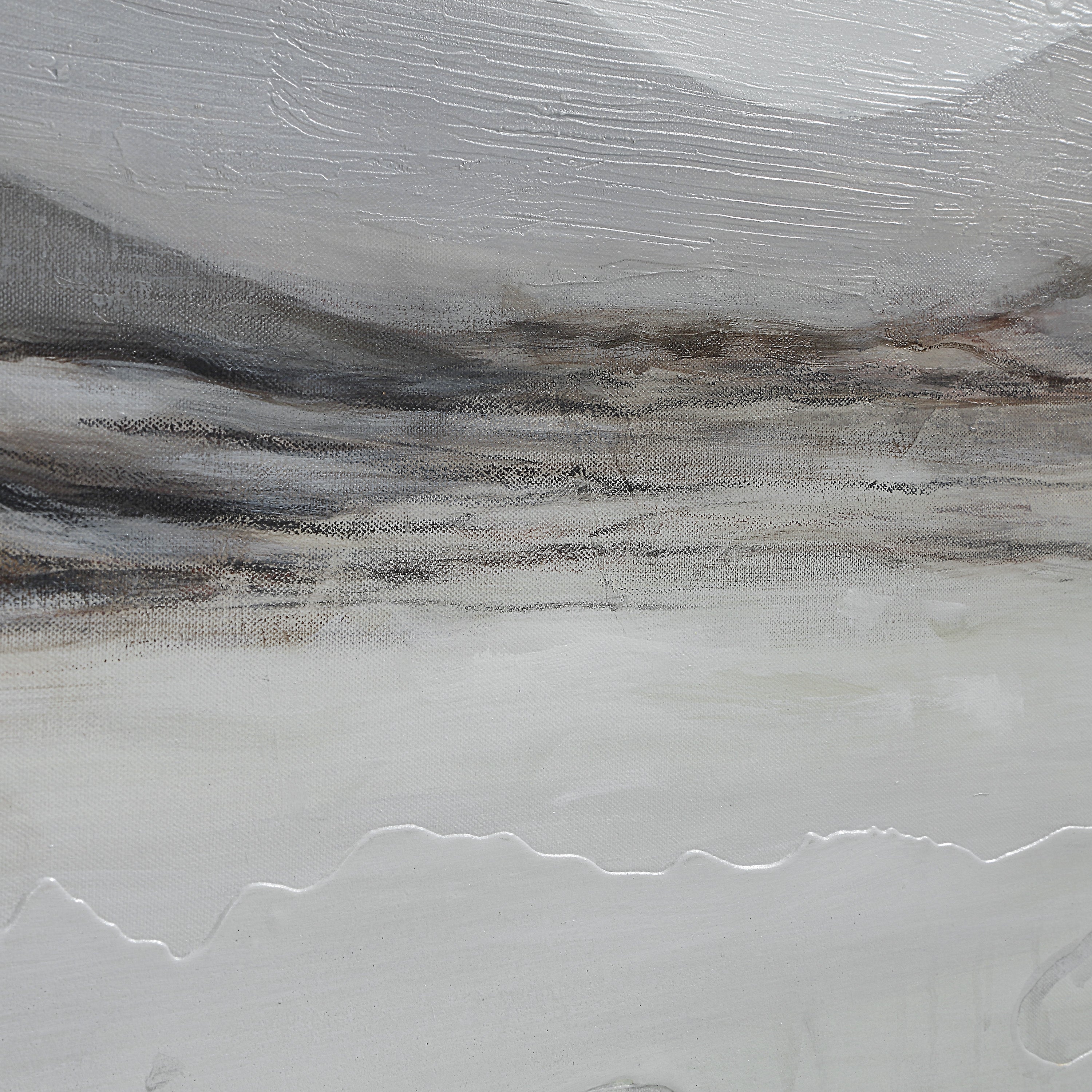 Campania 70" Wide Canvas Art, White, Grey, Beige-Canvas Art-DECOROLALA