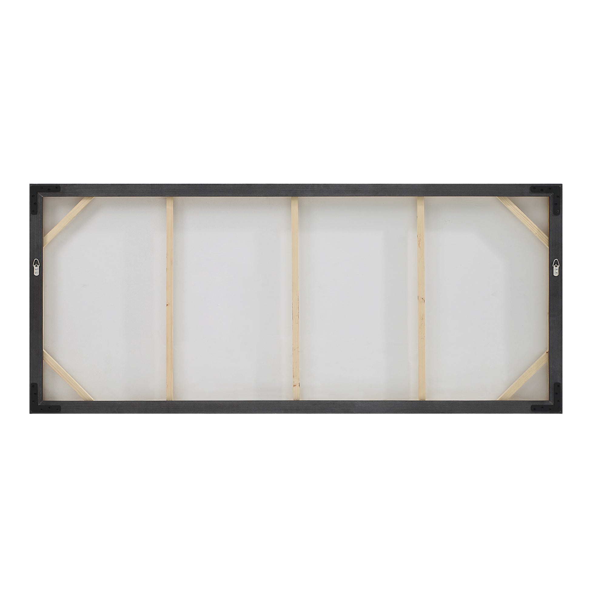 Campania 70" Wide Canvas Art, White, Grey, Beige-Canvas Art-DECOROLALA