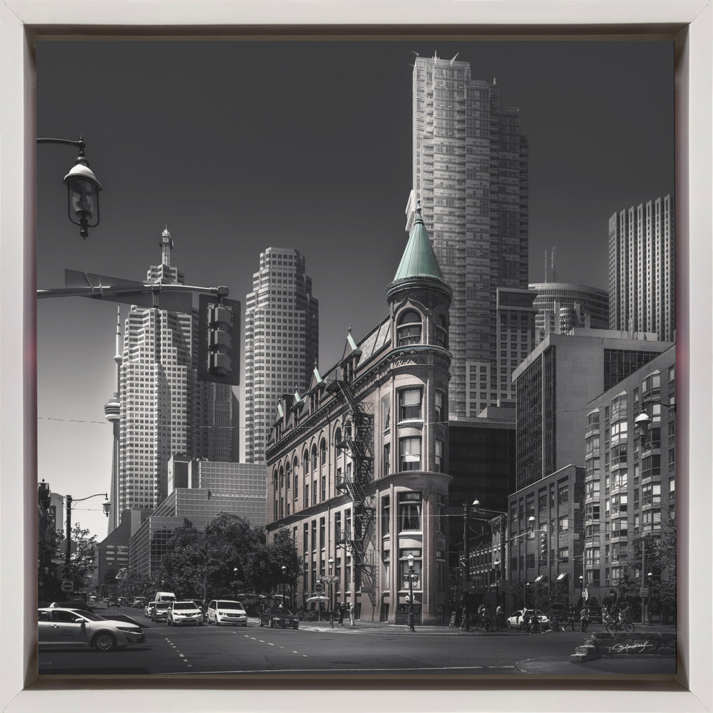 Canadian Flatiron Canvas Print-Canvas Print-DECOROLALA