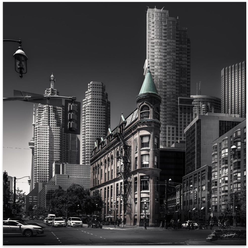 Canadian Flatiron Canvas Print-Canvas Print-DECOROLALA